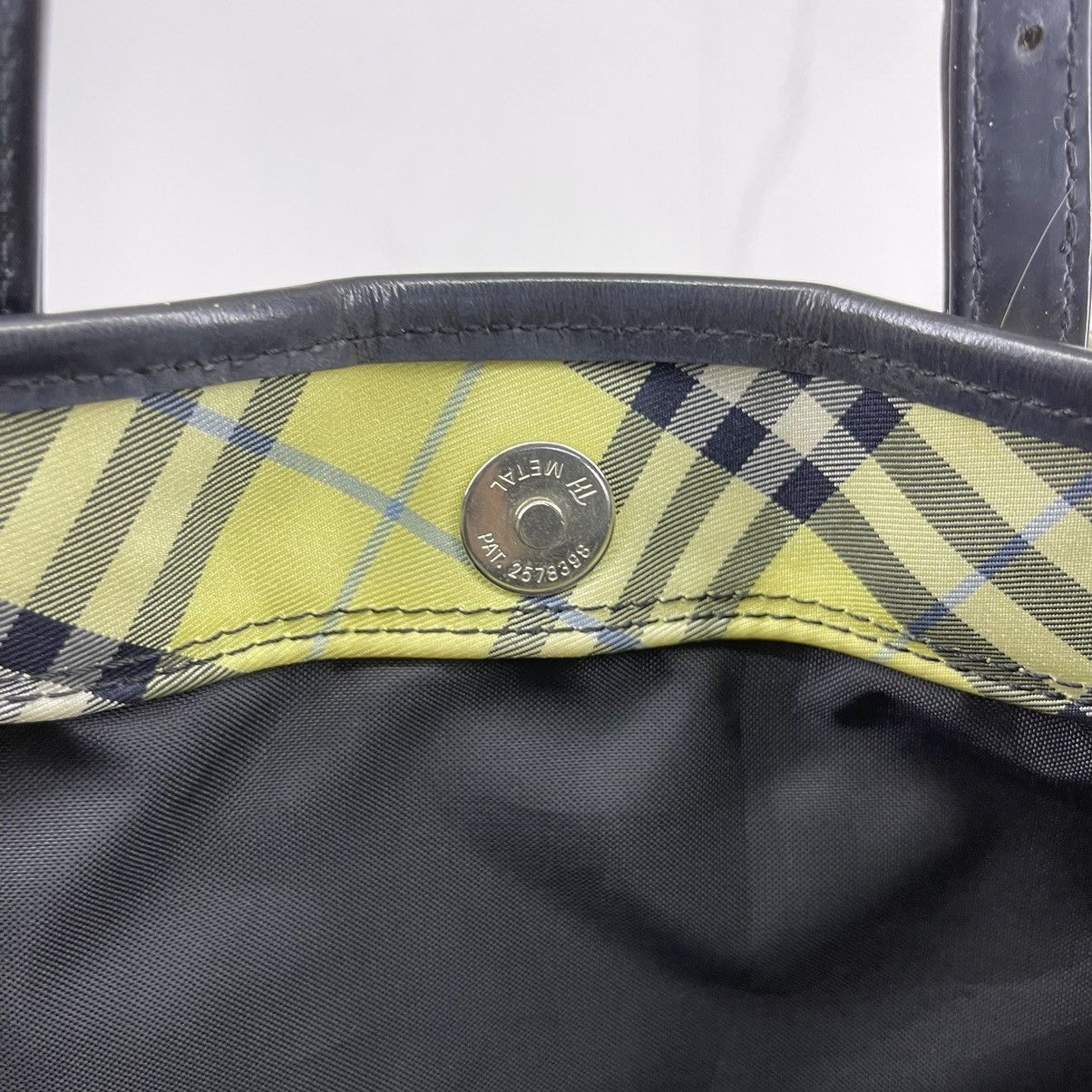 Burberry Burberry Nova Check Blue Label Shoulder Bag Yellow Size ONE SIZE - 8 Thumbnail