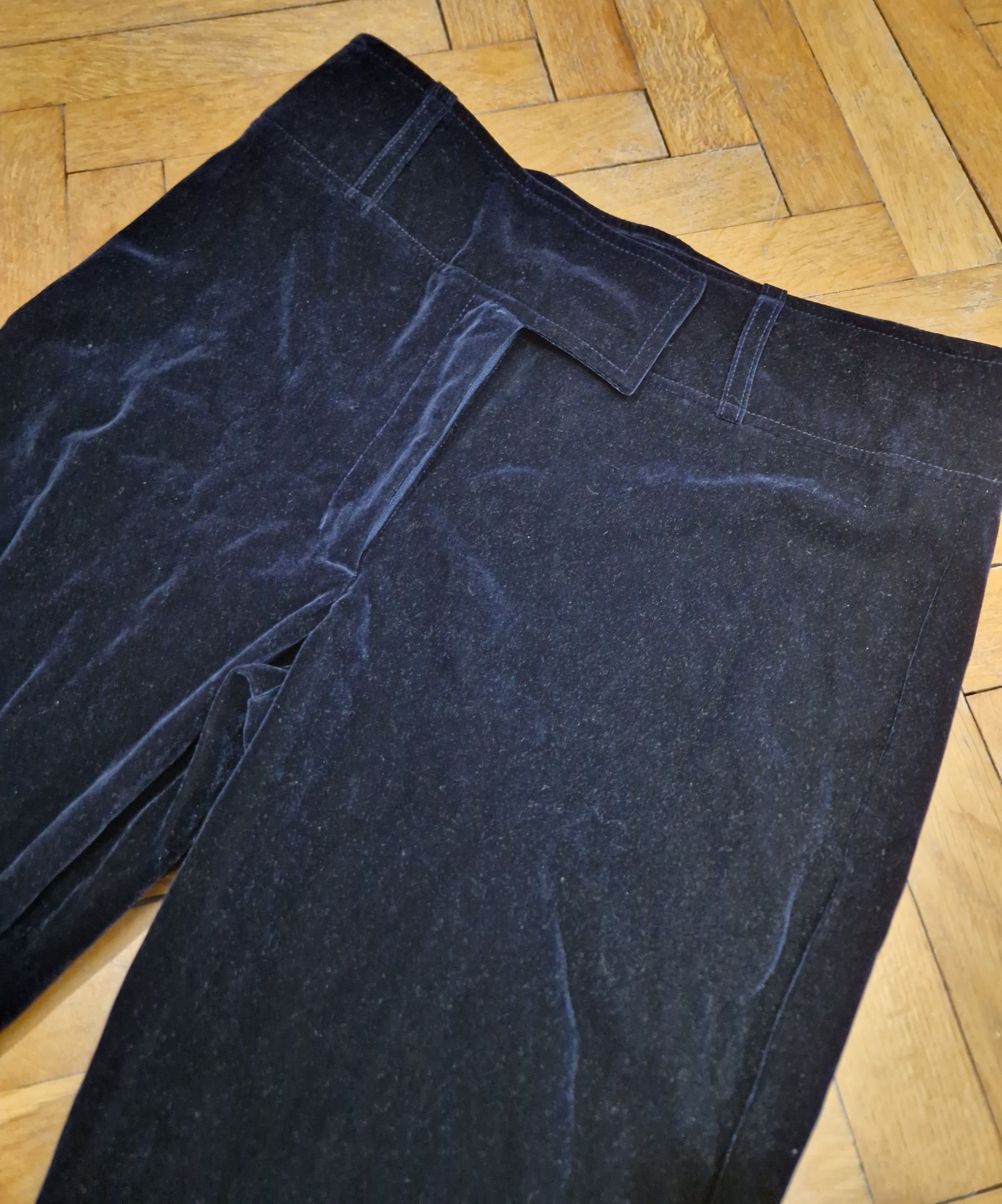 Hysteric Glamour × Vintage vintage velour avant garde flare pants Size 26" / US 2 / IT 38 - 5 Thumbnail