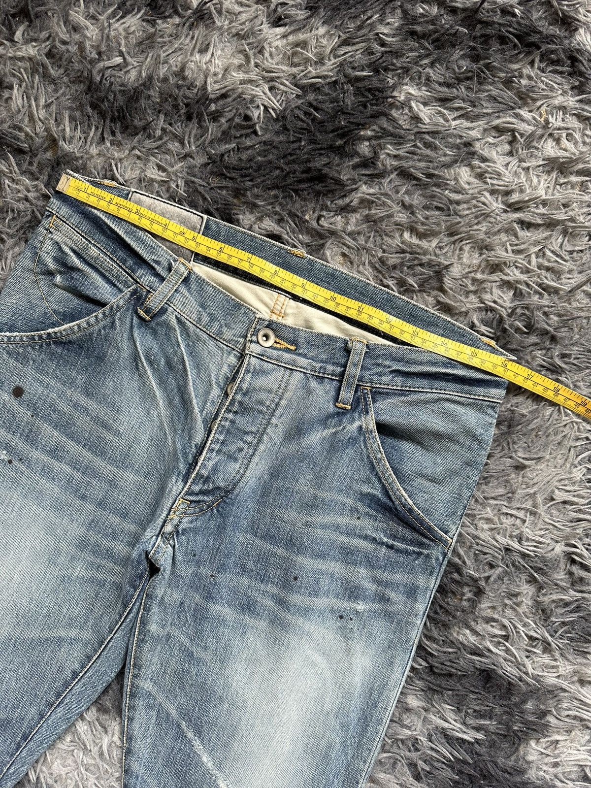 Kazuyuki Kumagai Attachment 2010's Attachment Japan distressed blue denim Size US 32 / EU 48 - 19 Thumbnail