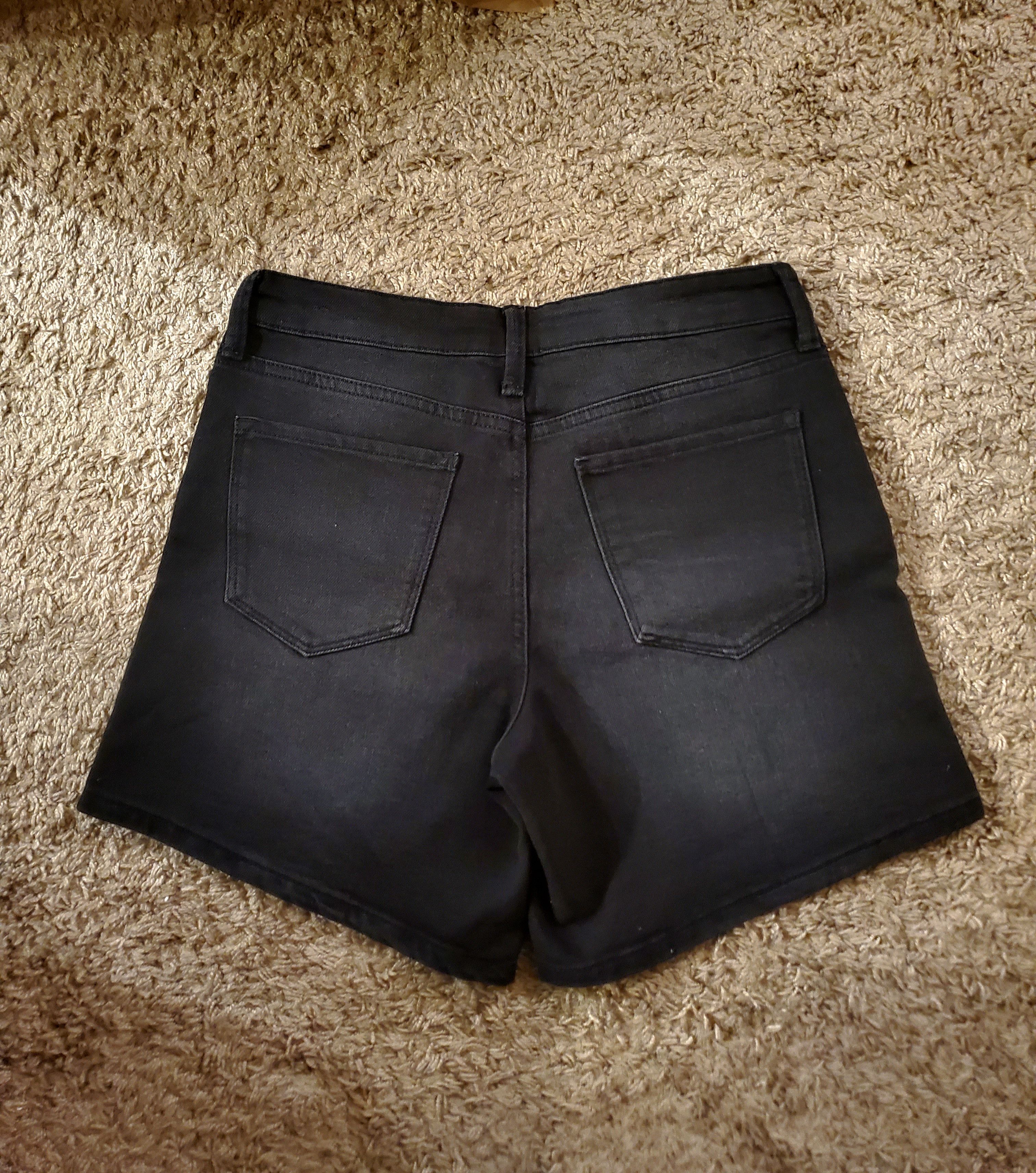 Other *NWOT* Rachel Roy black denim shorts (size 4/27 waist) Size 27" / US 4 / IT 40 - 3 Thumbnail