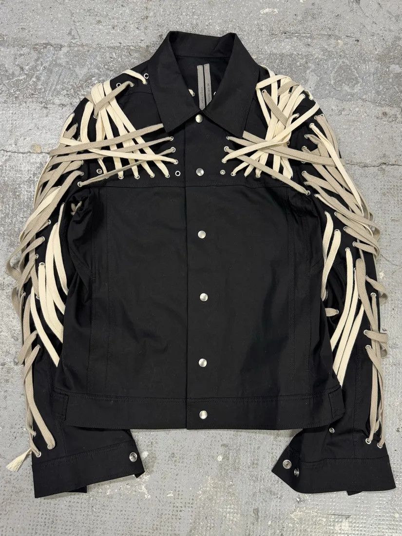 Rick Owens Rick Owens Tecuatl Megalace Worker Jacket | Grailed
