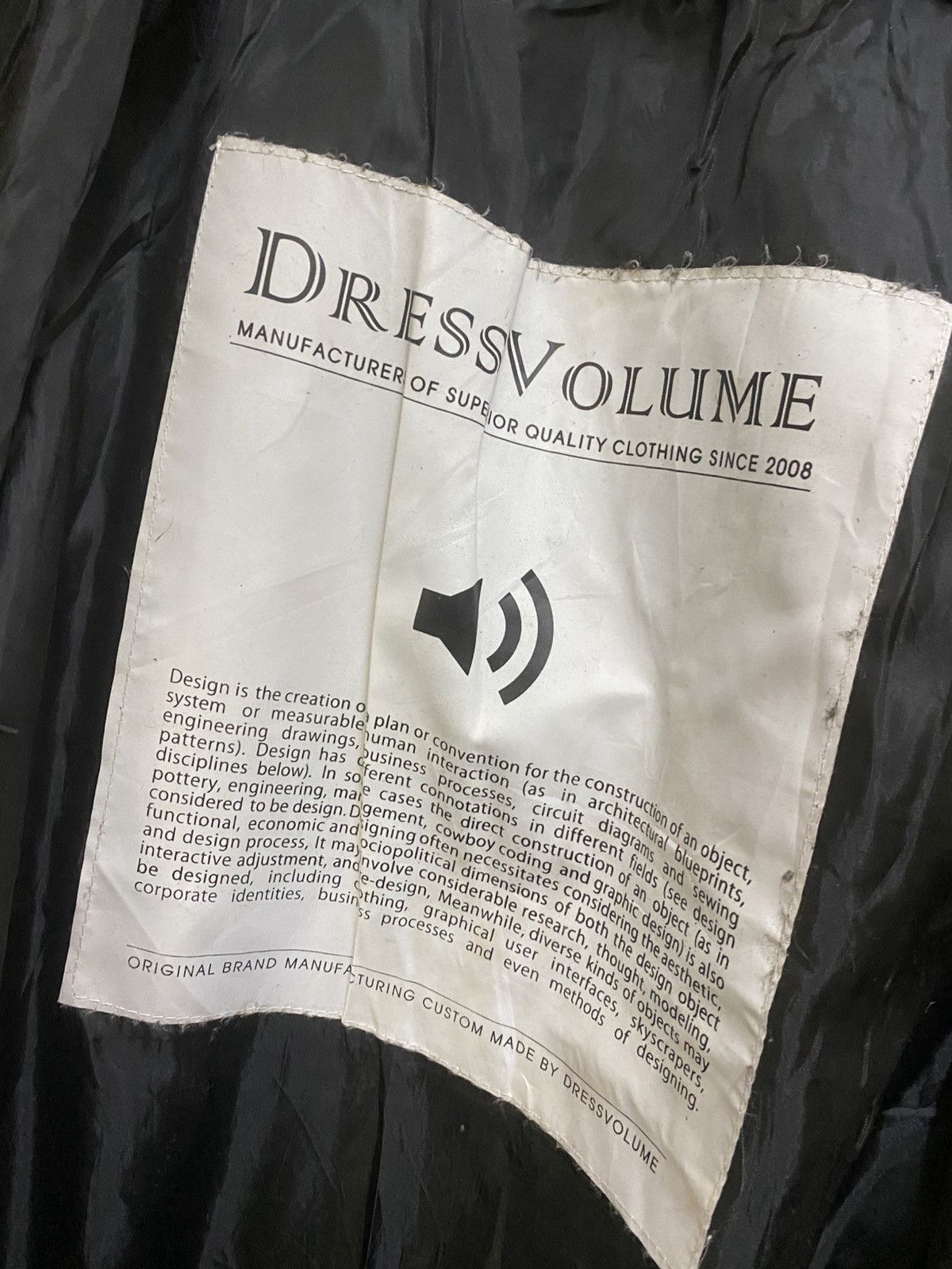 If Six Was Nine Dress Volume Korean Black Leather Biker Jacket Size US L / EU 52-54 / 3 - 11 Thumbnail
