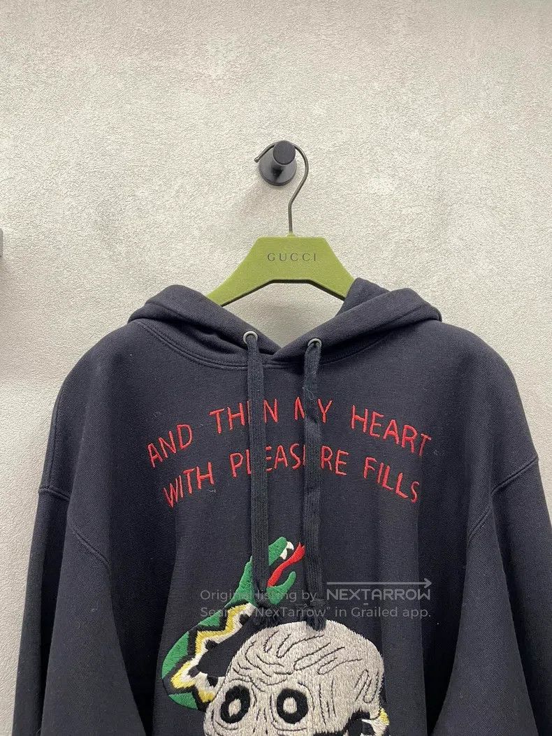 Gucci Gucci Skull and Snake Black Sweatshirt Size US M / EU 48-50 / 2 - 4 Thumbnail