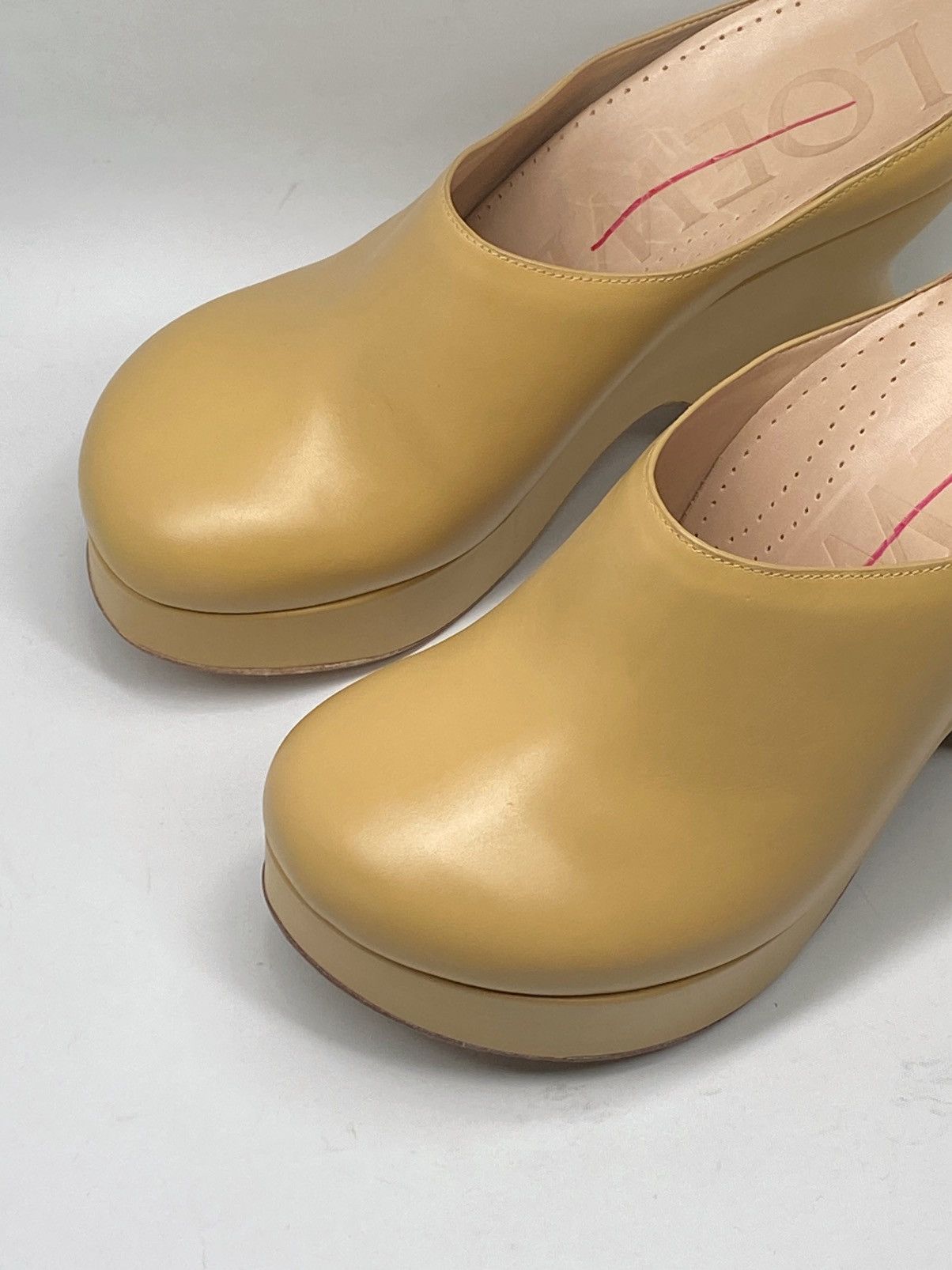 Loewe Loewe Terra 100 leather platform clogs size 37 Size US 7 / IT 37 - 6 Thumbnail