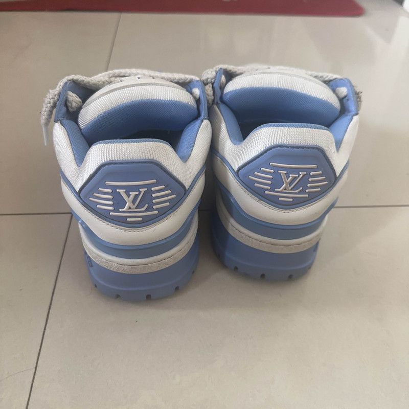 Louis Vuitton Louis Vuitton Trainer Maxi Leather Low-Top Sneakers -2505 Size US 6 / IT 36 - 3 Thumbnail