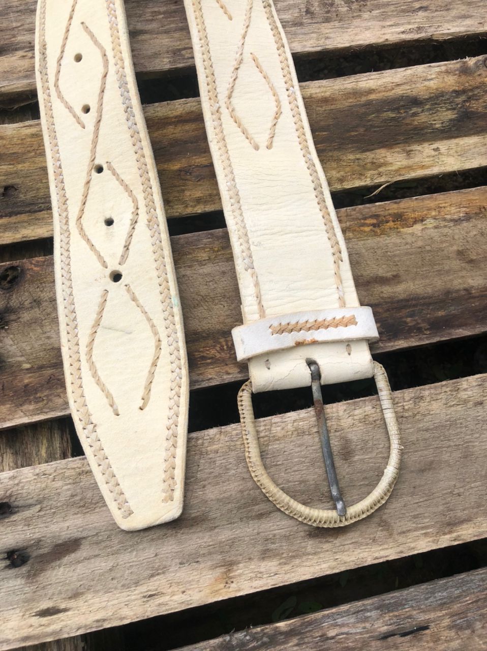 A.P.C. APC Leather Belt Made In Argentina Size ONE SIZE - 3 Thumbnail