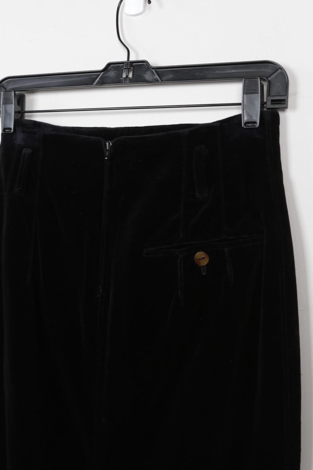 Other 80's Jean Paul Gaultier pour Bogy's Velour Skirt Size 28" / US 6 / IT 42 - 4 Thumbnail