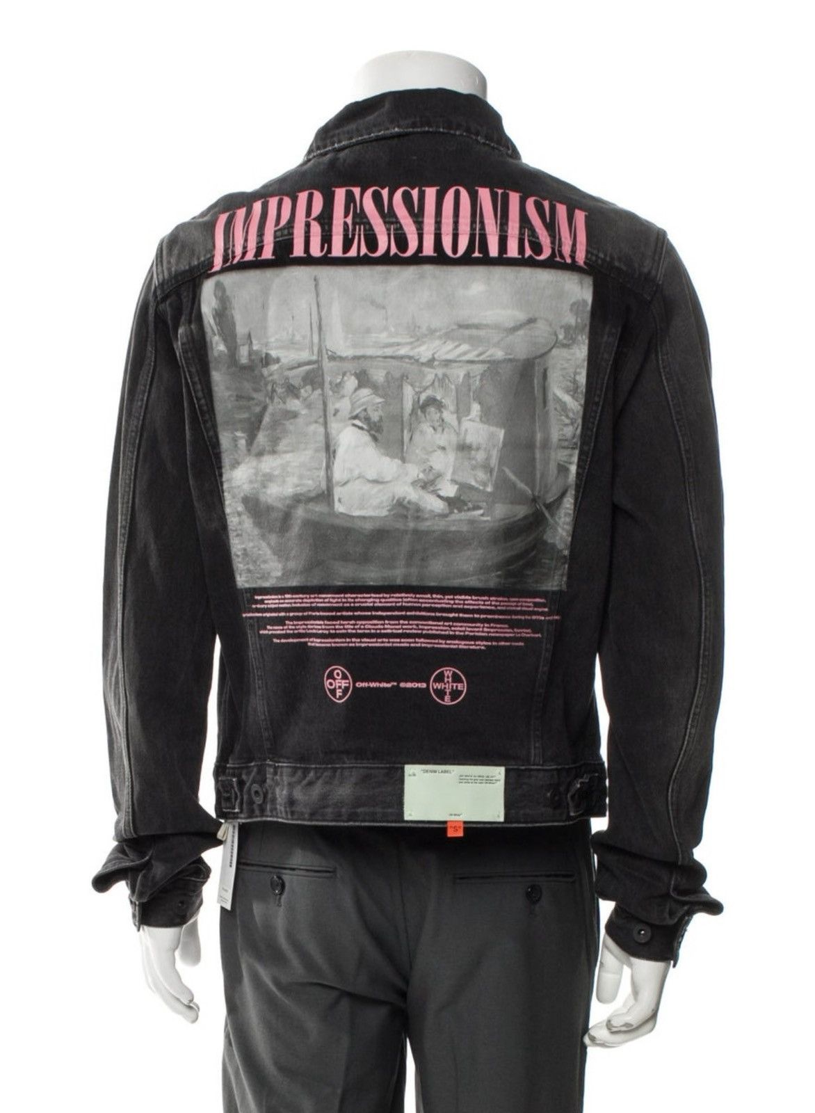 Off-White Off Whote Denim Jacket Impression Size US S / EU 44-46 / 1 - 3 Thumbnail