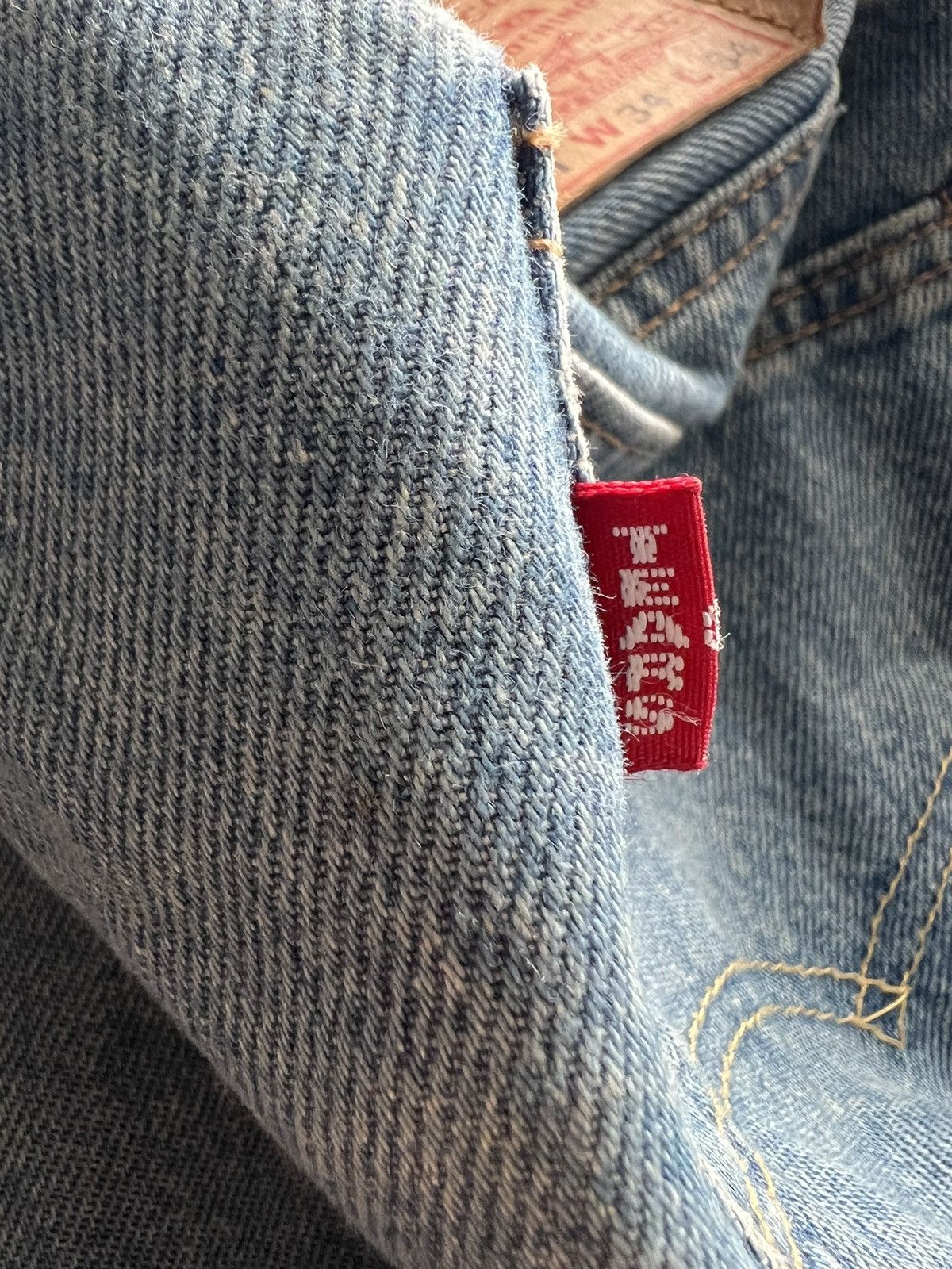 DENIM TEARS × Levi's LEVIS 501 DENIM TEARS COTTON WREATH DENIM Size US 34 / EU 50 - 4 Thumbnail