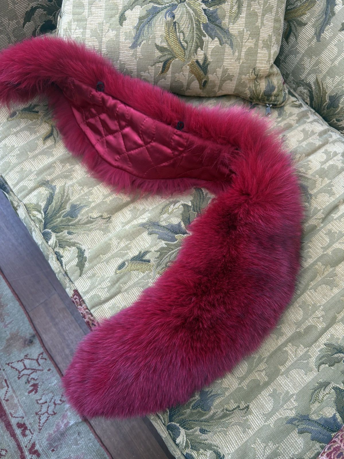 Vintage Faux fur collar Size ONE SIZE - 5 Thumbnail