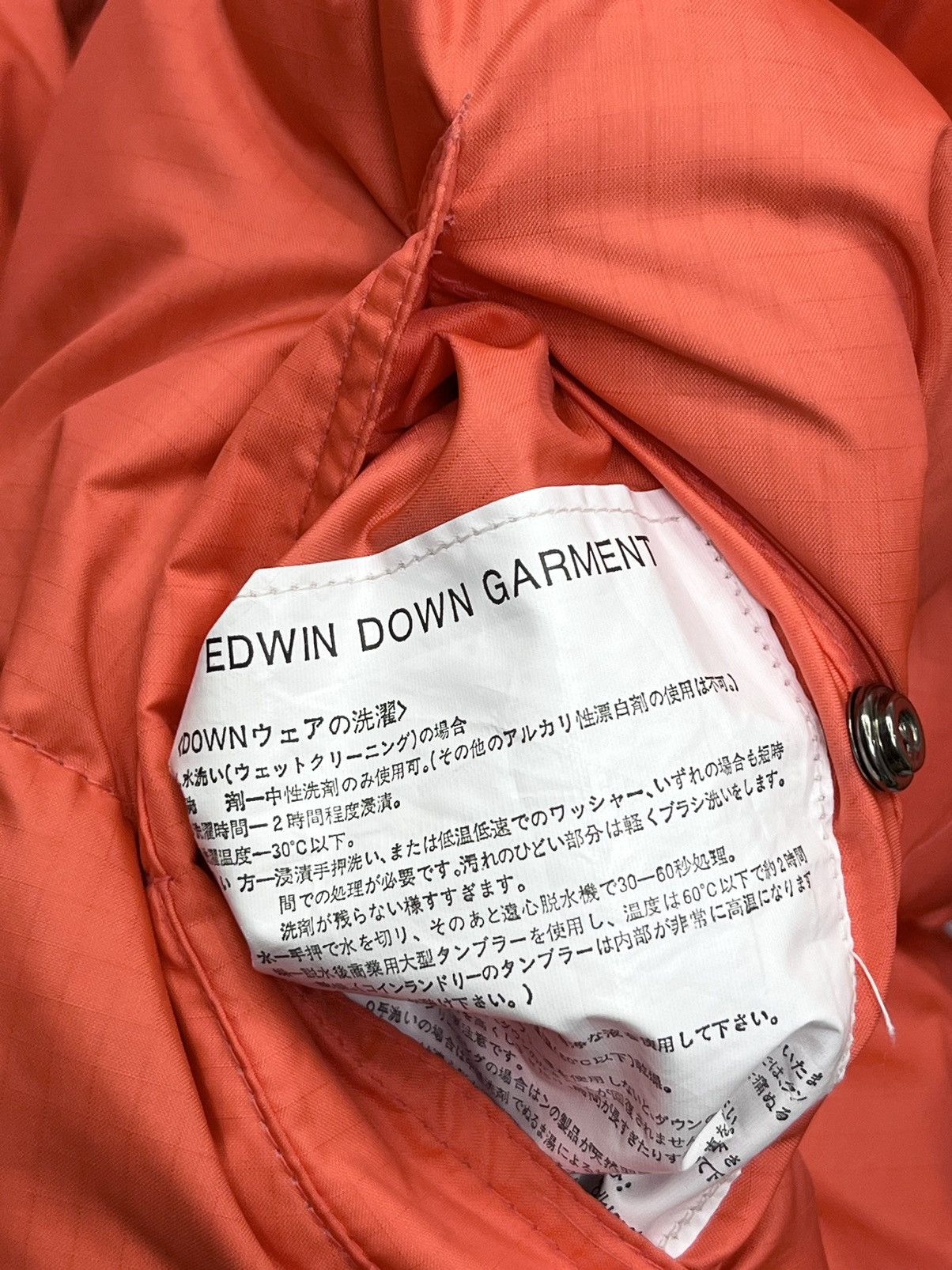 Edwin 🔥Vintage 80’s EDWIN OUTDOOR LIFE DOWN Reversible Jacket Size US L / EU 52-54 / 3 - 19 Thumbnail