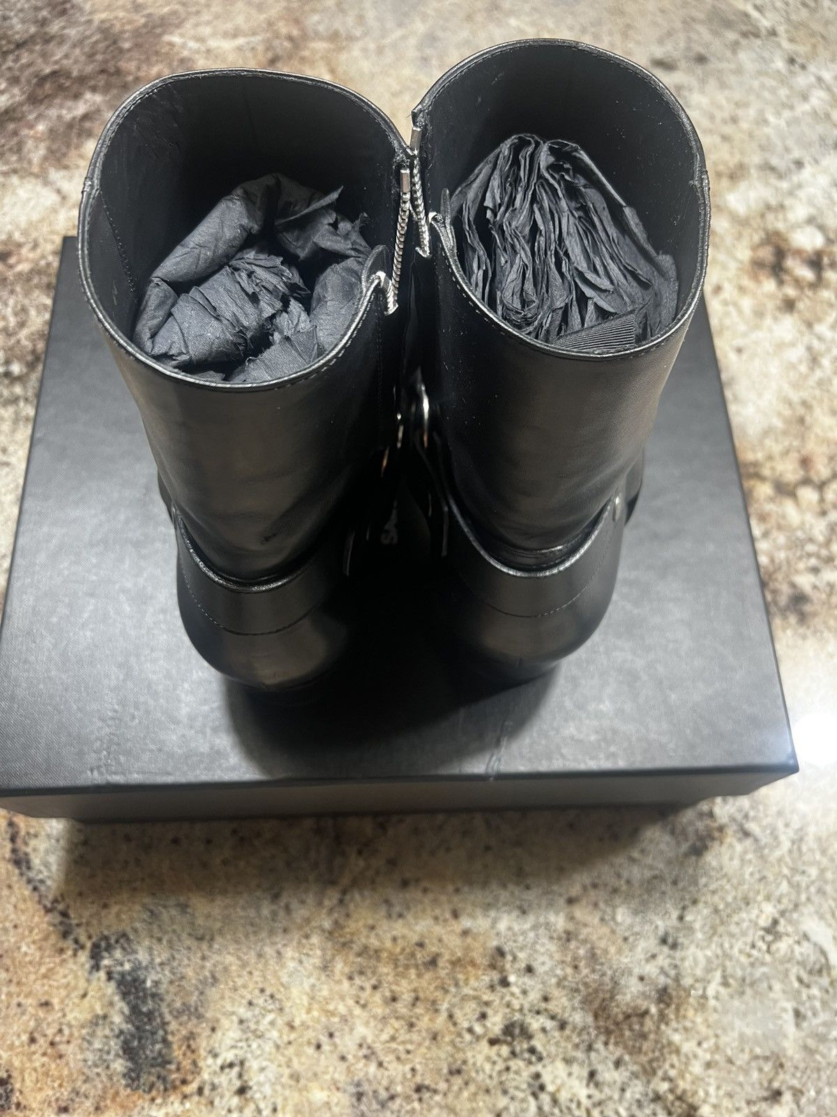 Saint Laurent Paris Saint Laurent Paris FW16 Chained Harness Wyatt Boots Size US 11 / EU 44 - 5 Thumbnail