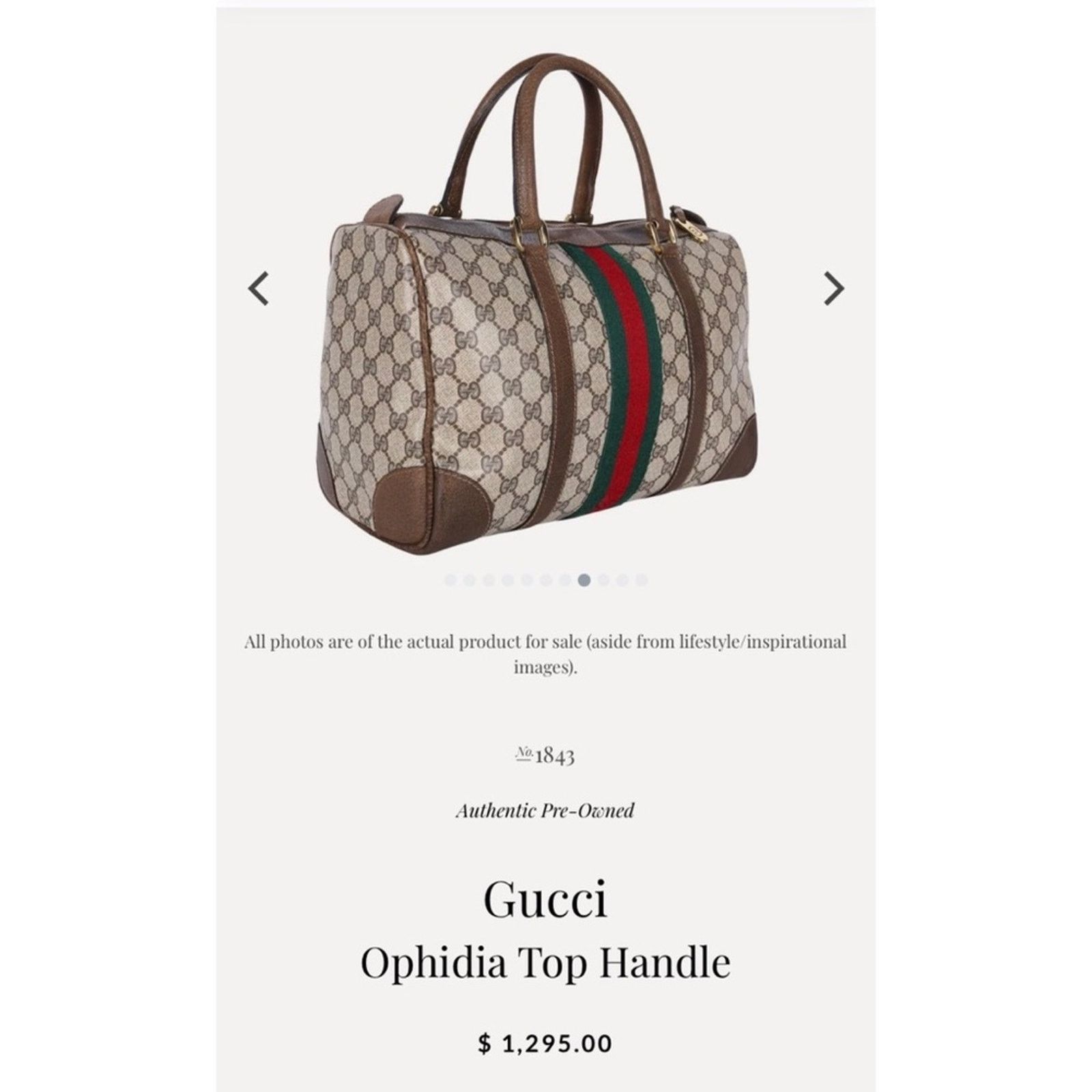 Gucci Gucci Carry All Boston Vintage Handbag GG Size ONE SIZE - 16 Thumbnail
