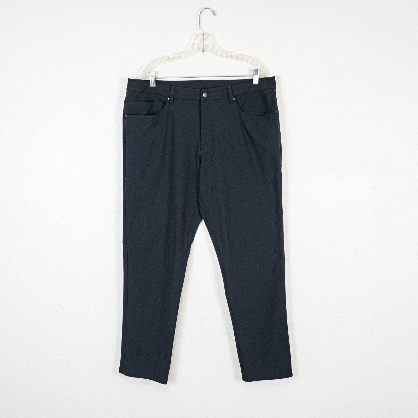 Lululemon Lululemon ABC Classic Chino Pants Dark Gray warpstreme 38 Size US 38 / EU 54 - 1 Thumbnail