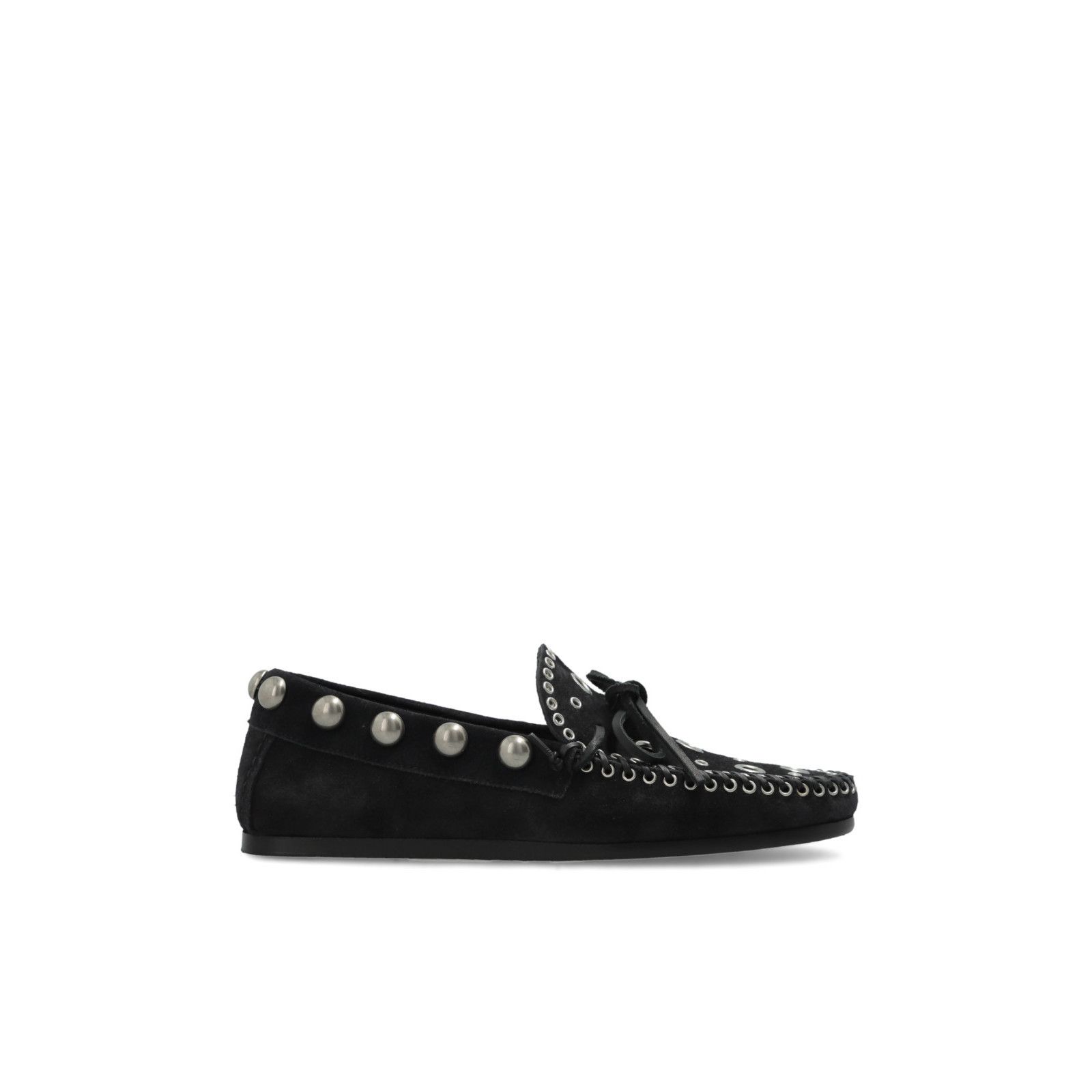 ISABEL MARANT Fitza Black Suede Loafers New & Authentic (Wom