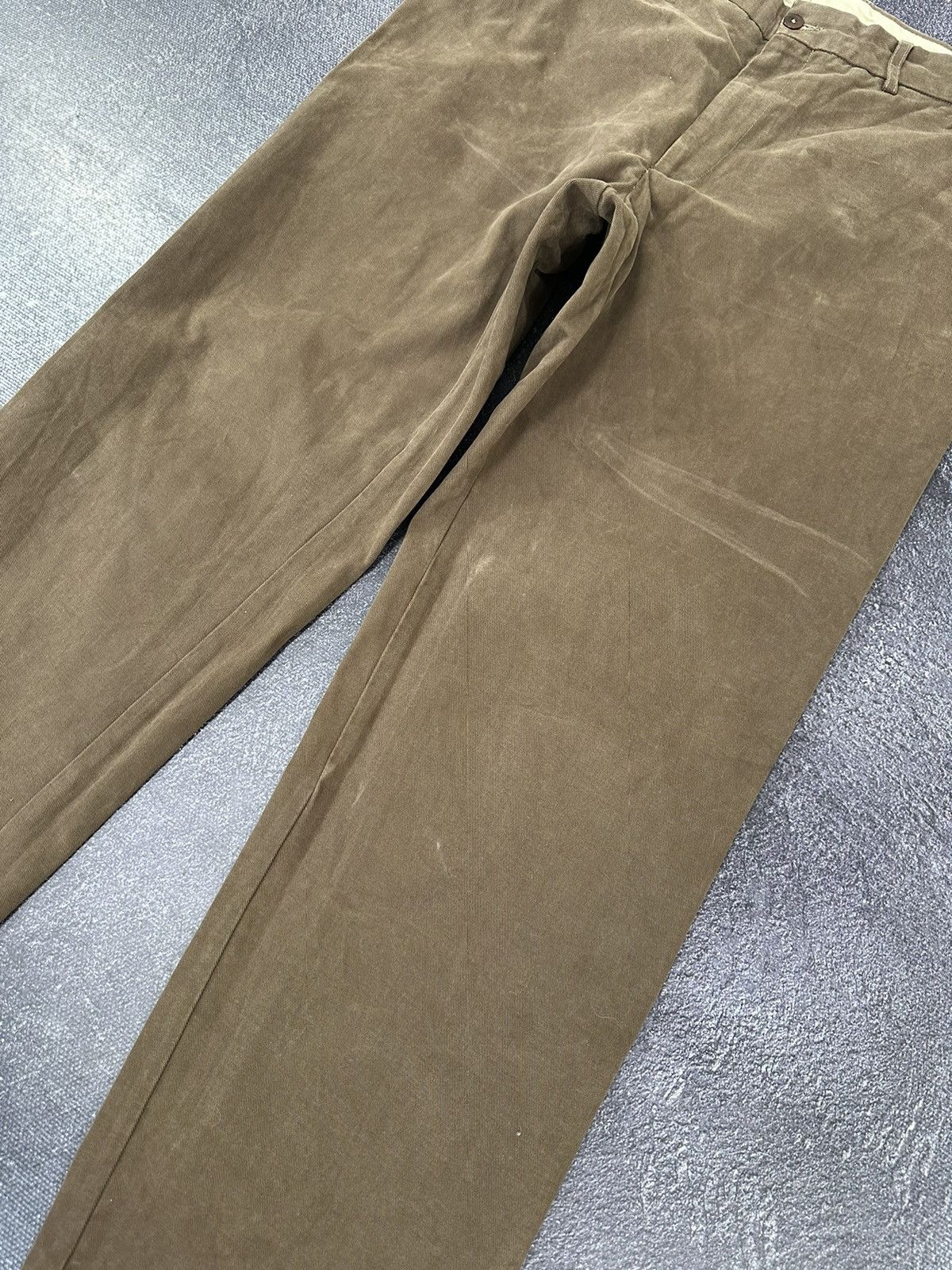 Fay × Vintage Vintage Fay Brown Luxury Baggy Pants Size US 38 / EU 54 - 6 Thumbnail