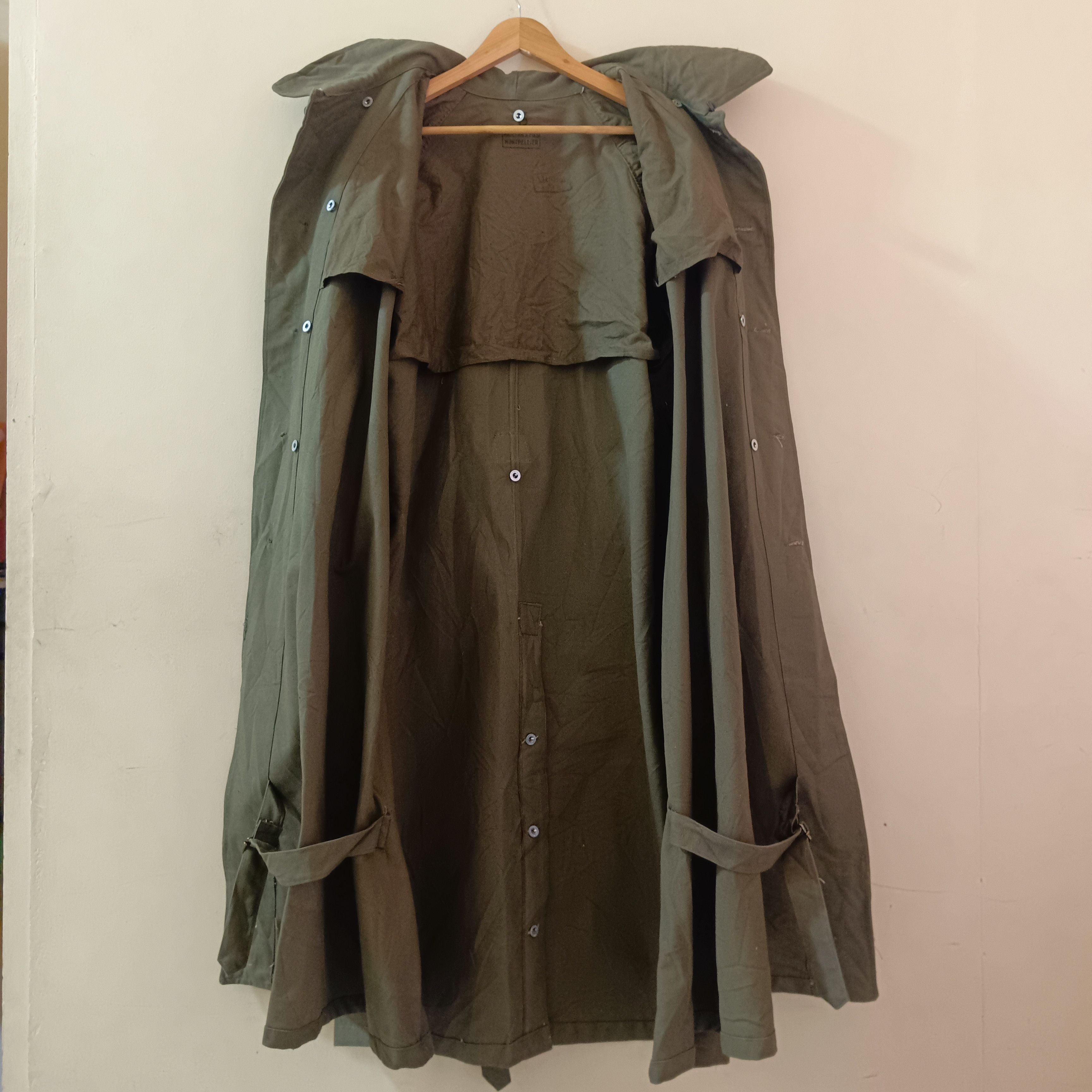 Vintage WWII M35 Paulhan & Fils Montpellier French Army Coat Size US L / EU 52-54 / 3 - 3 Thumbnail