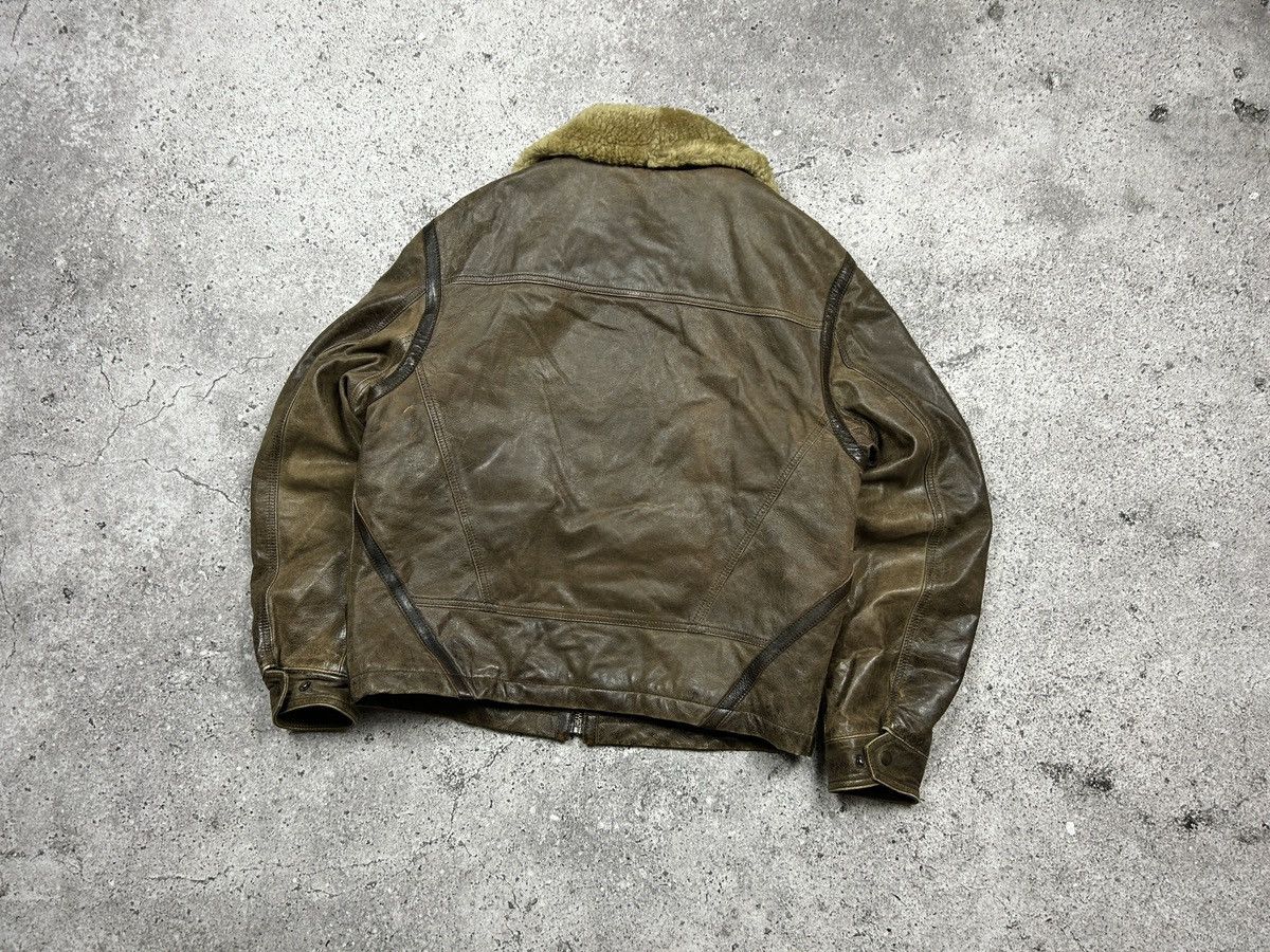 Schott × Vintage Schott Brown Leather b-3 jacket shearling Size US L / EU 52-54 / 3 - 10 Thumbnail