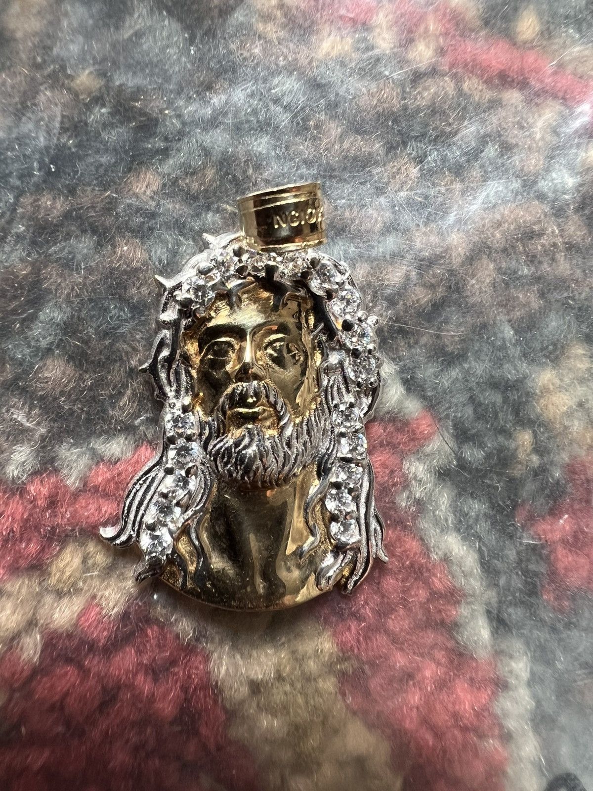 Other Gold Jesus head Size ONE SIZE - 2 Thumbnail