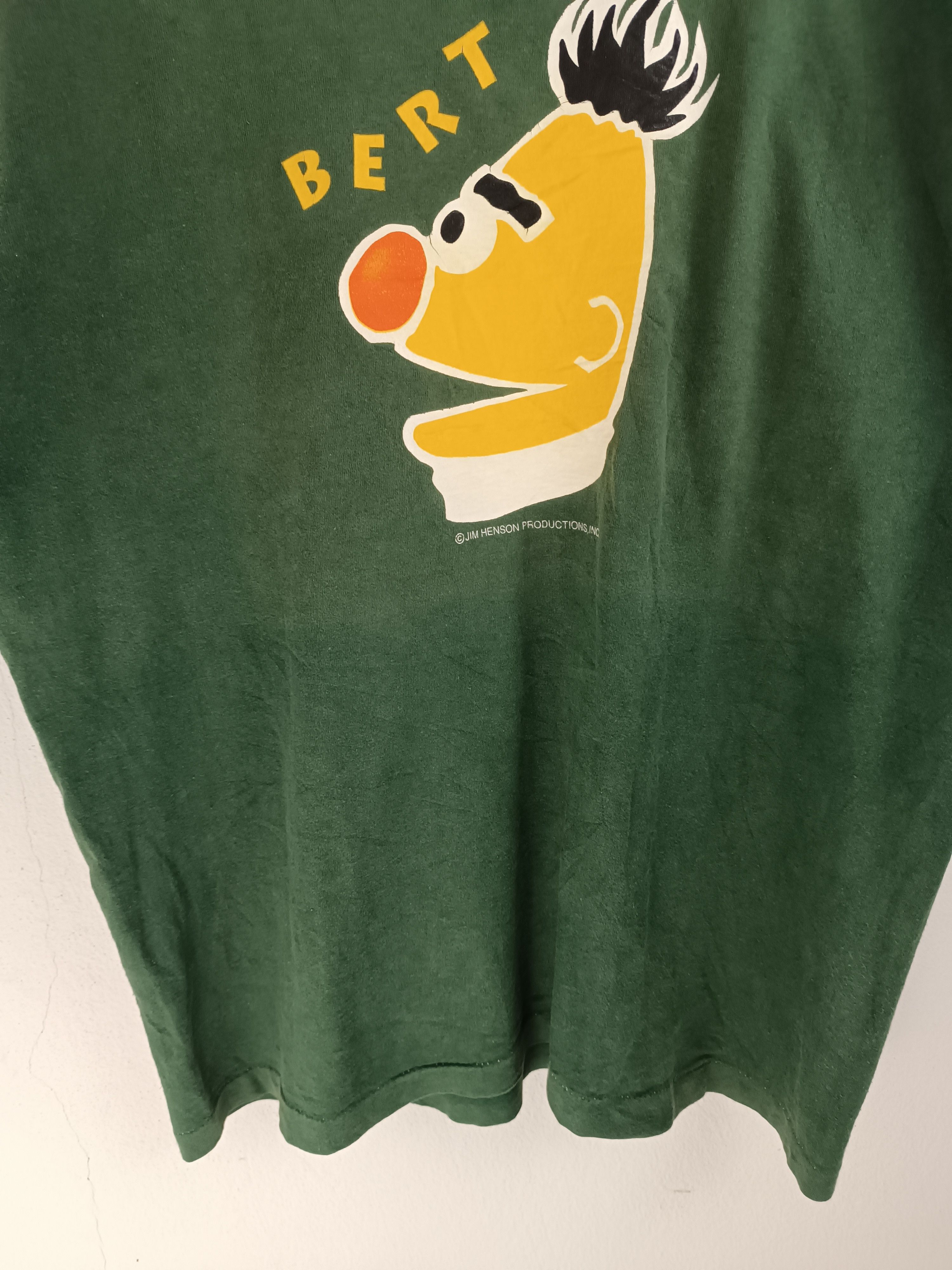 Vintage VINTAGE 90'S BERT SESAME STREET ELMO BIG BIRD KERMIT Size US M / EU 48-50 / 2 - 6 Thumbnail