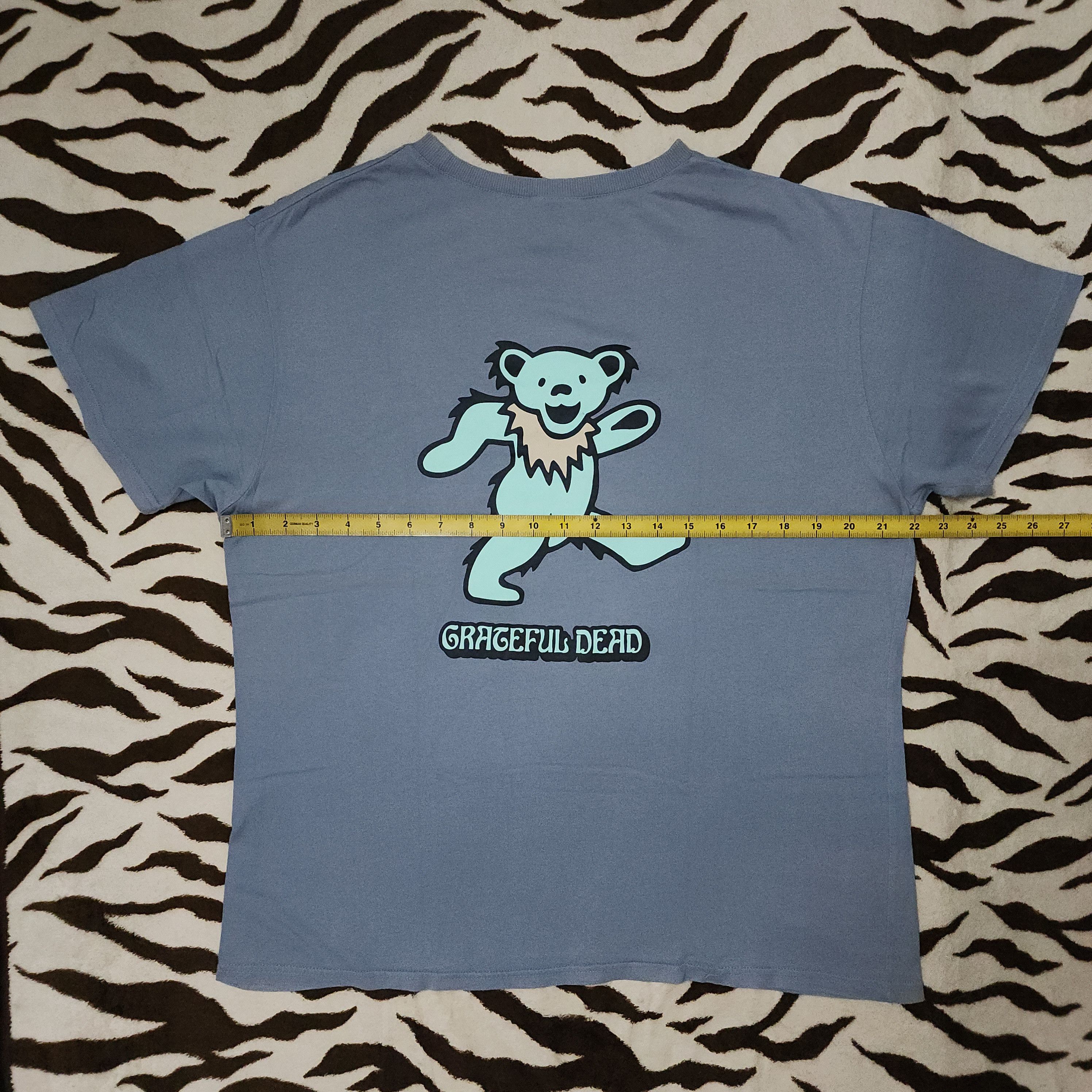 Grateful Dead Grateful Dead Dancing Bear blue cotton shirt @2021 Size US M / EU 48-50 / 2 - 2 Thumbnail