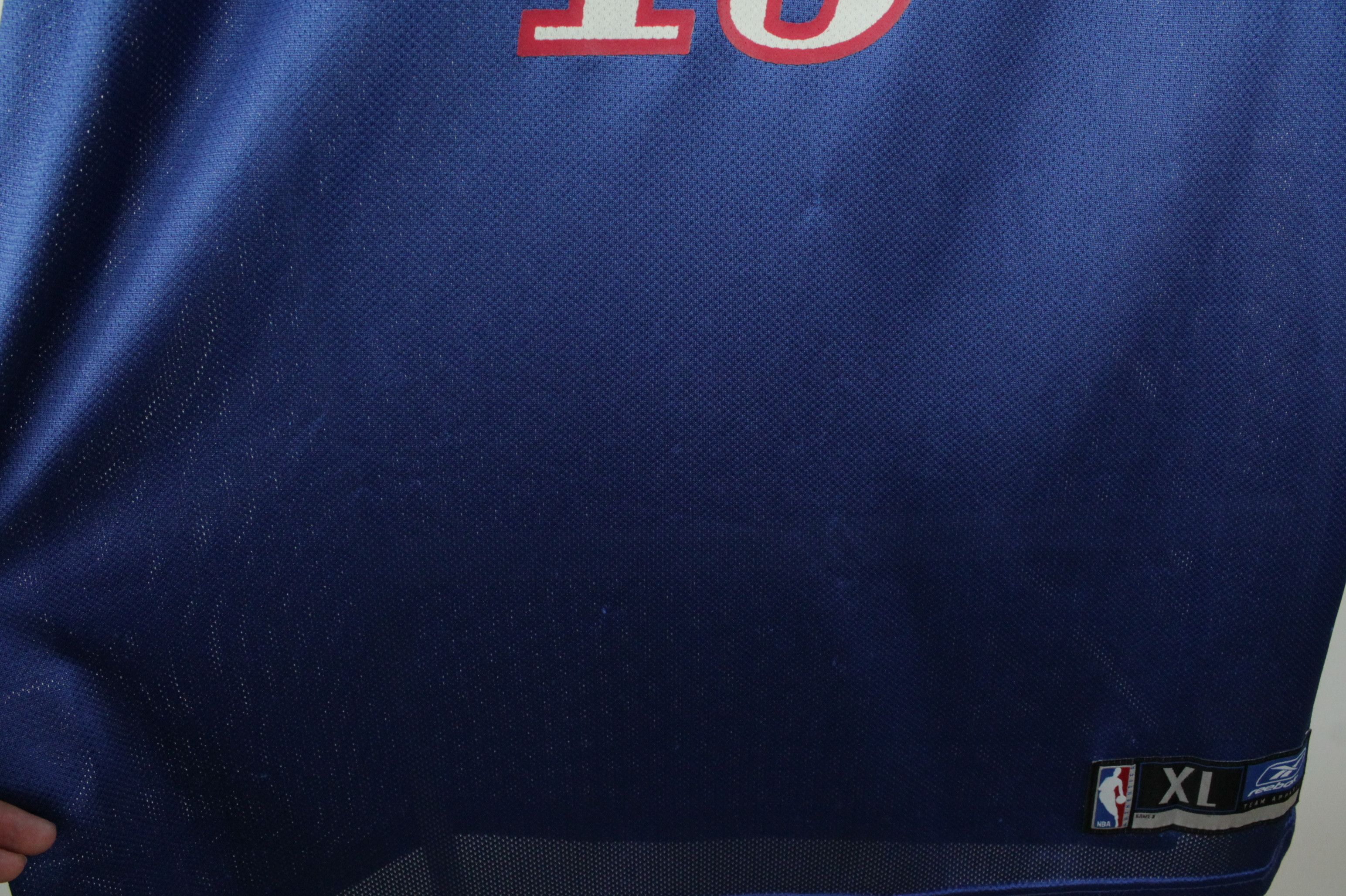 Reebok Vintage Reebok NBA Sixers #15 Dominguez Jersey Shirt Size US XL / EU 56 / 4 - 6 Thumbnail