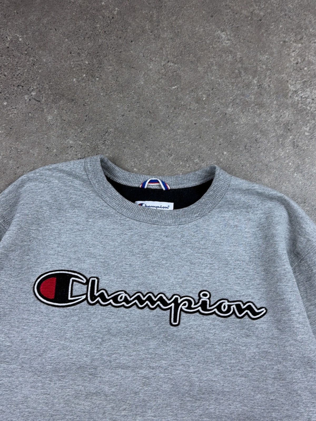 Champion Vintage Champion Sweatshirt Big Logo 80-90s New York Size US M / EU 48-50 / 2 - 2 Thumbnail