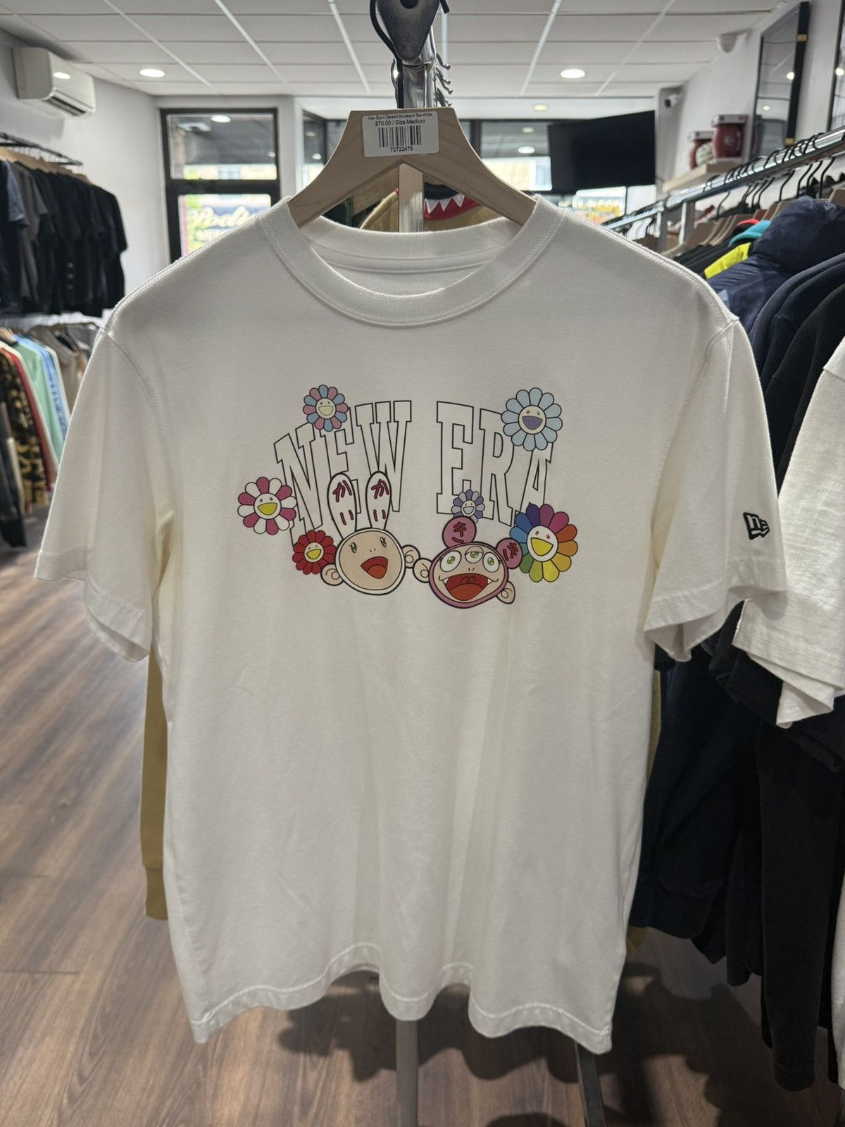 MLB × New Era × Takashi Murakami New Era x Takashi Murakami Mr. DOB Flower Tee White M 2022 Size US M / EU 48-50 / 2 - 1 Thumbnail