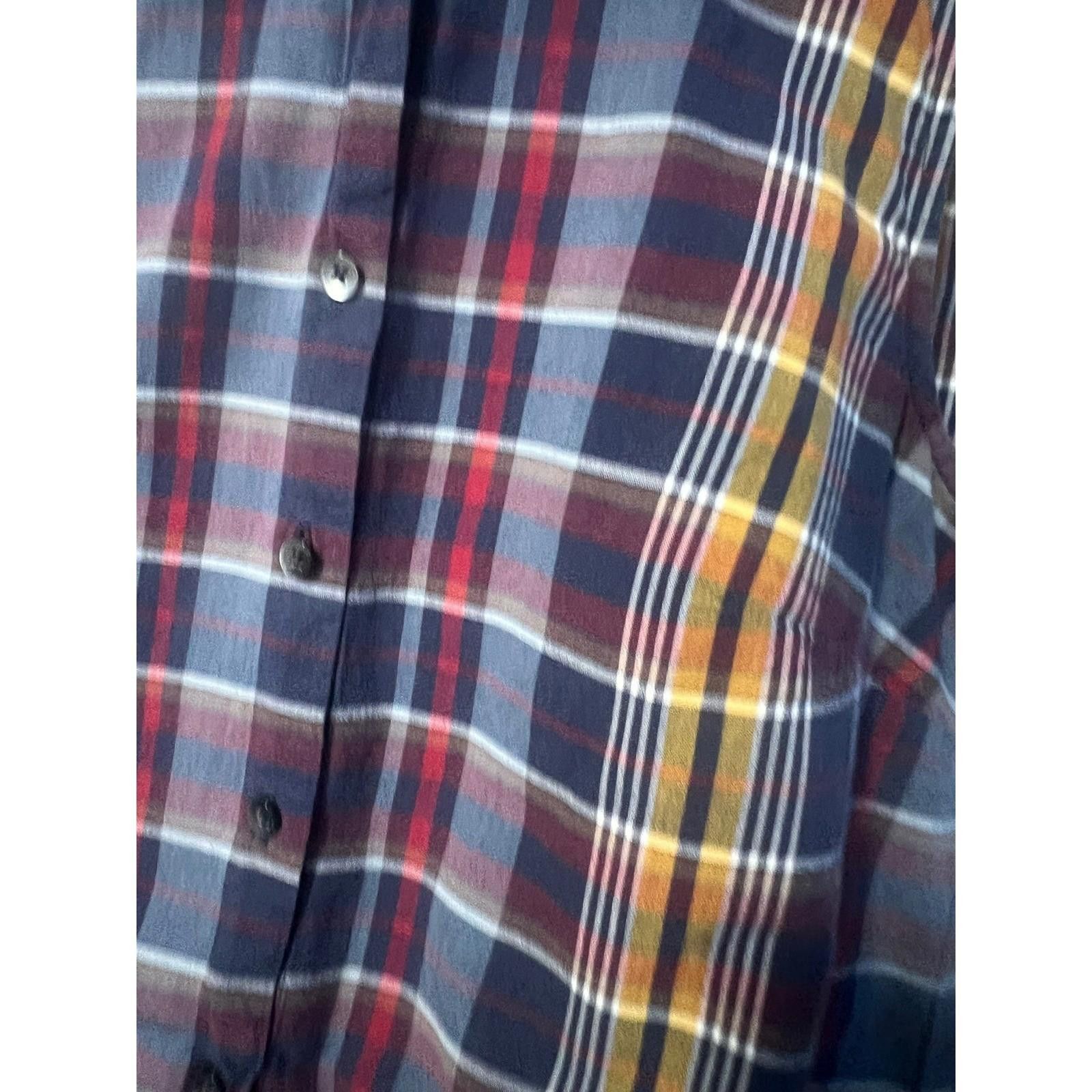 Madewell Madewell Plaid Sleeveless Top Frayed Hem Button Down XXS Size XXS / US 00 / IT 34 - 4 Thumbnail
