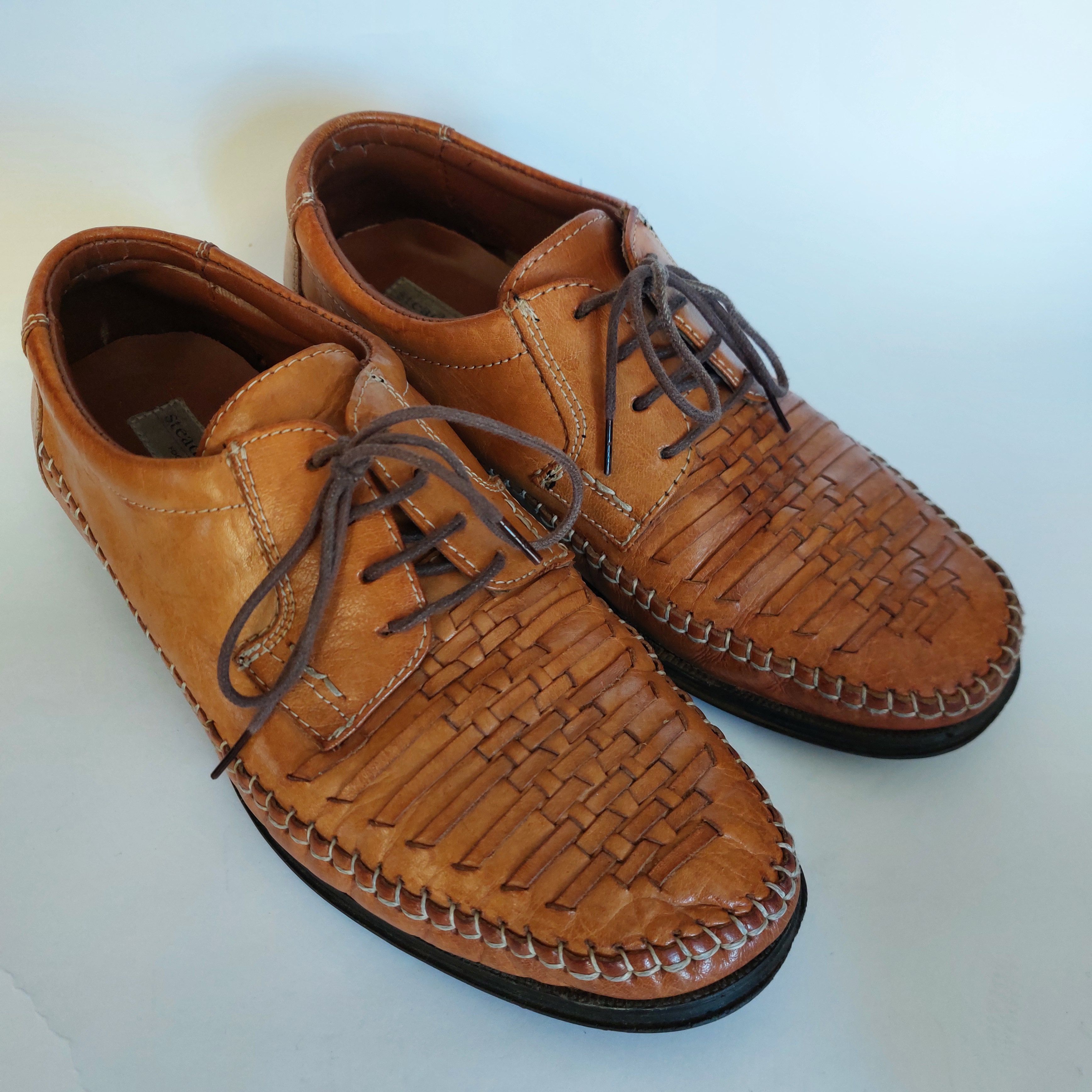 Other Stead & Simpson vintage pleated leather shoes Size US 9 / EU 42 - 3 Thumbnail
