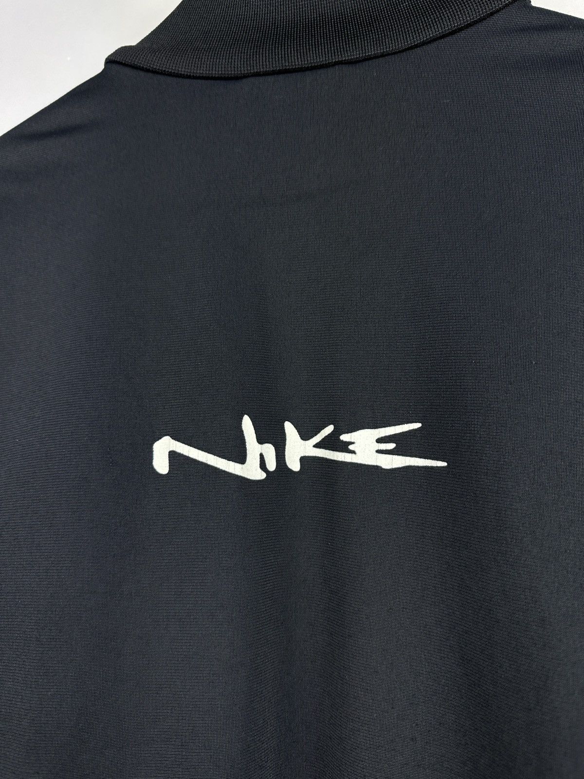 Nike × Vintage Vintage Y2K Nike Drill Big Logo Track Top Size US L / EU 52-54 / 3 - 13 Thumbnail
