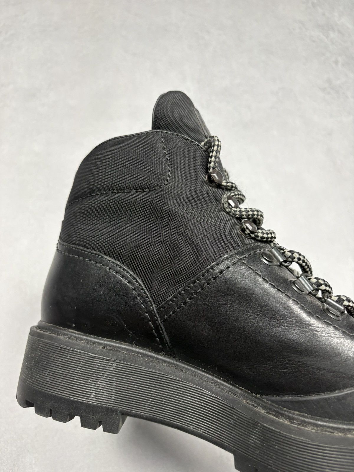 Prada Prada Milano Leather Hiking Combat Boots Lug Sole 3T 5920 Size US 8.5 / IT 38.5 - 9 Thumbnail