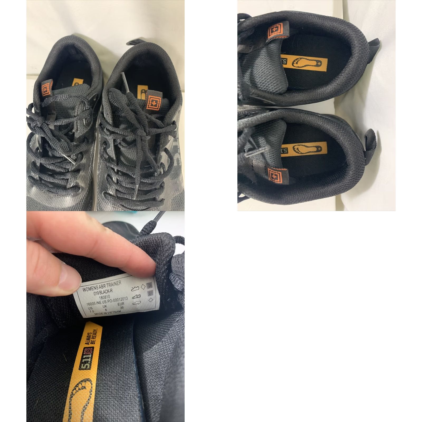 Vintage 511 Tactical Women's Abr Trainer Size 7.5 Black Low Top Black And White Sneaker Women US 7.5 Athletic Shoes Size M / US 6-8 / IT 42-44 - 9 Thumbnail