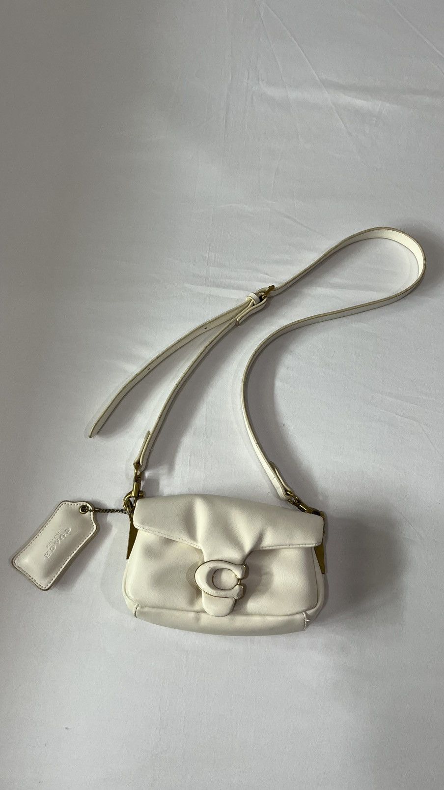 Coach Coach Tabby White Crossbody Bag Size ONE SIZE - 1 Thumbnail