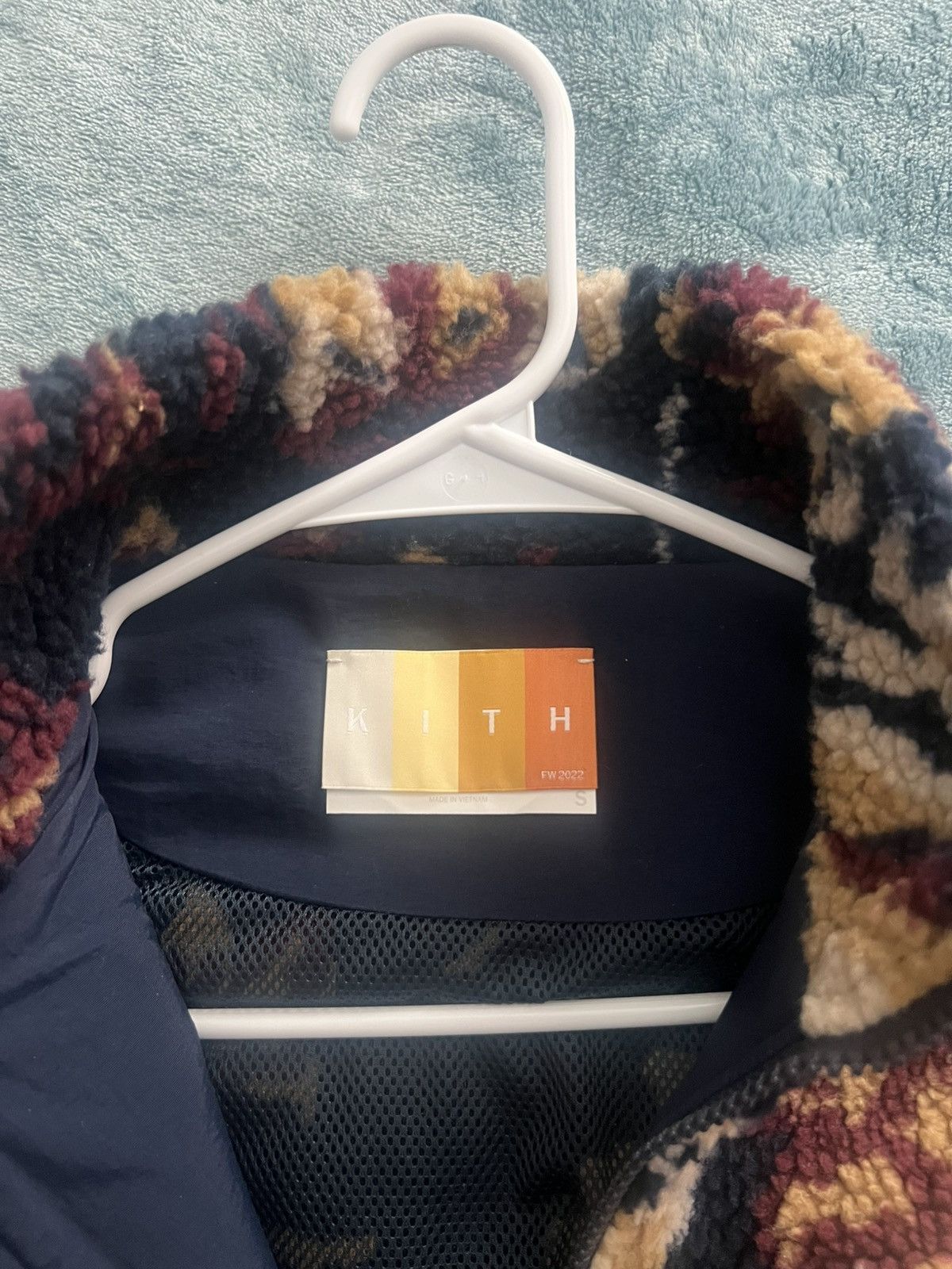 Kith Kith Pinehurst Floral Sherpa Full Zip - Nocturnal Size US S / EU 44-46 / 1 - 3 Thumbnail