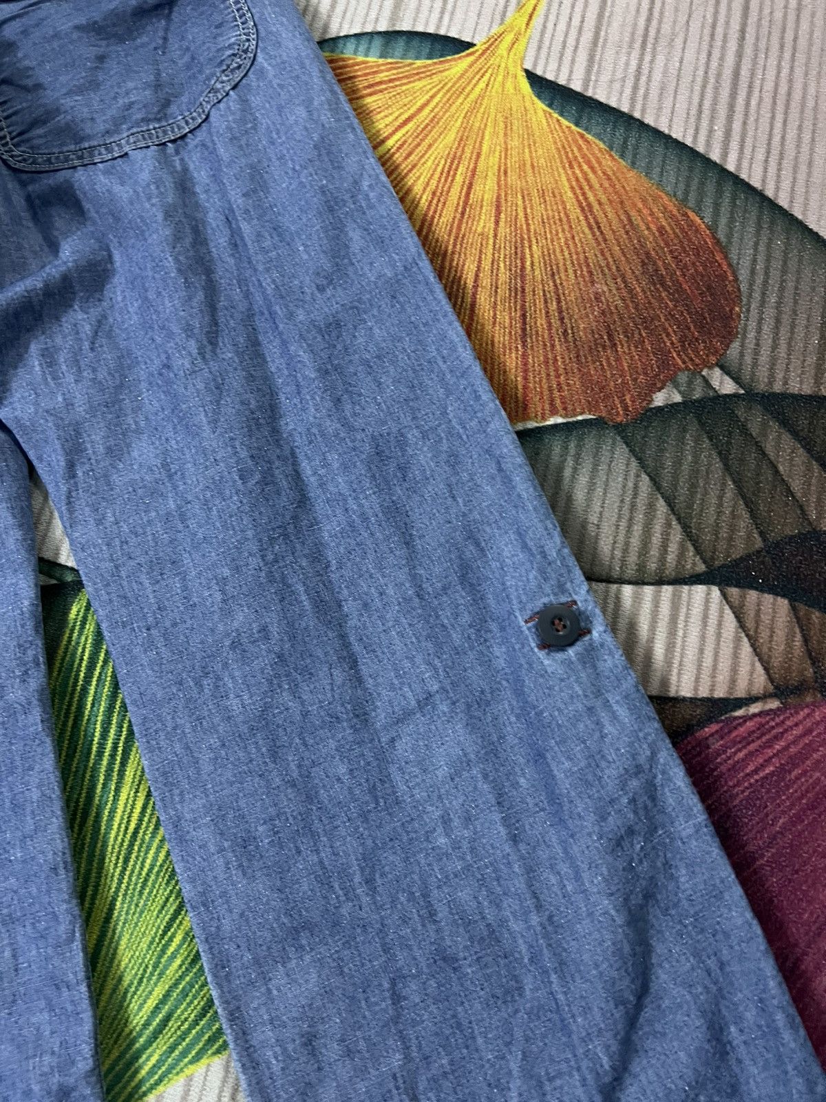 Japanese Brand EDWIN BAGGY JEANS Size US 31 - 12 Thumbnail