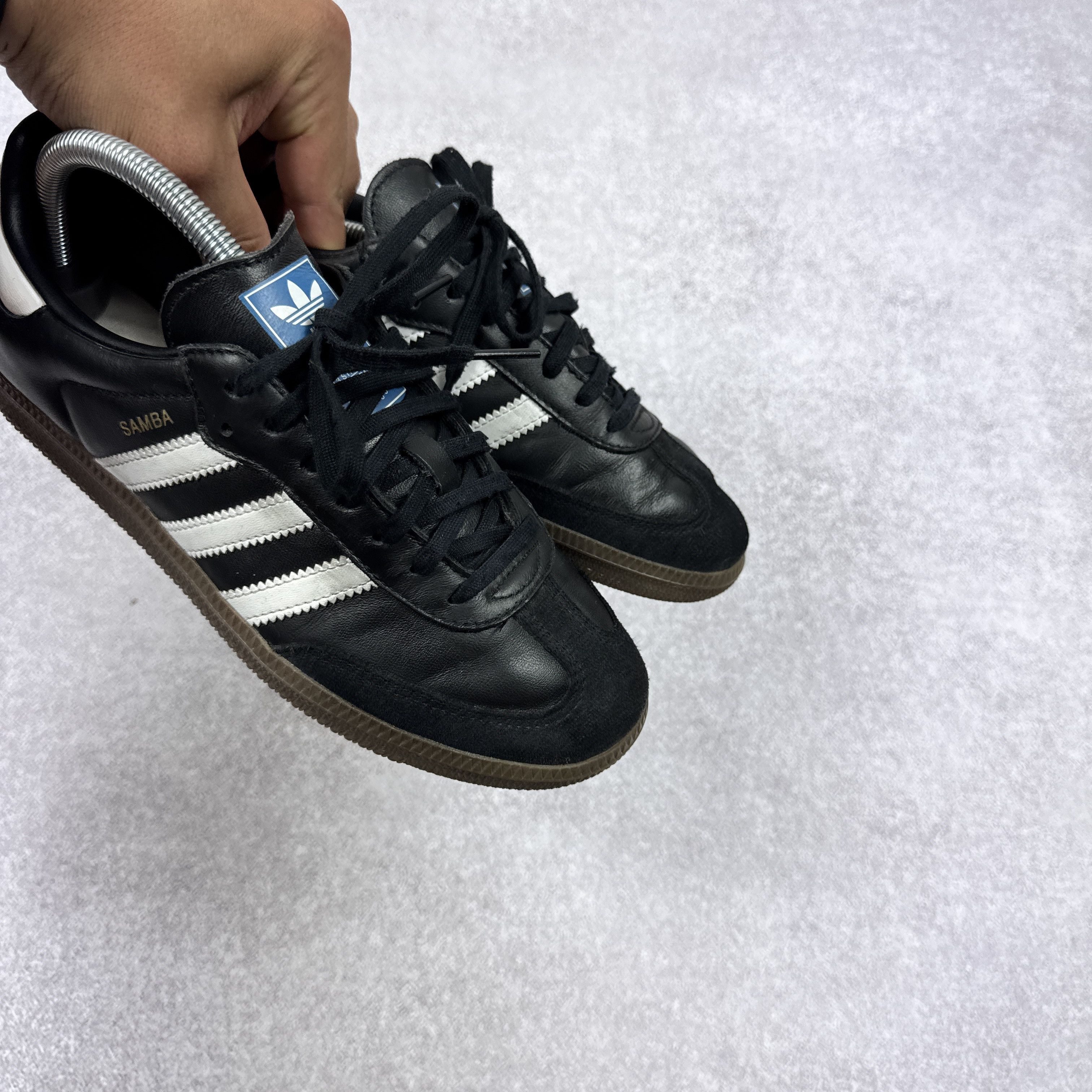Adidas Adidas Samba Leather Suede Sneakers Trainers Size 38 /23.5cm Size US 8 / IT 38 - 3 Thumbnail