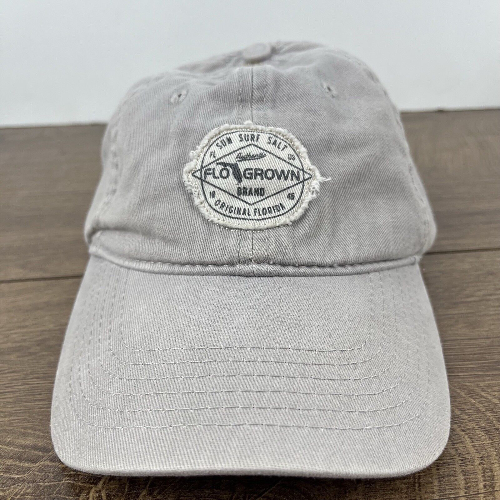 Other Florida Grown Hat Florida Baseball Hat Gray Adjustable Hat G Size ONE SIZE - 4 Thumbnail
