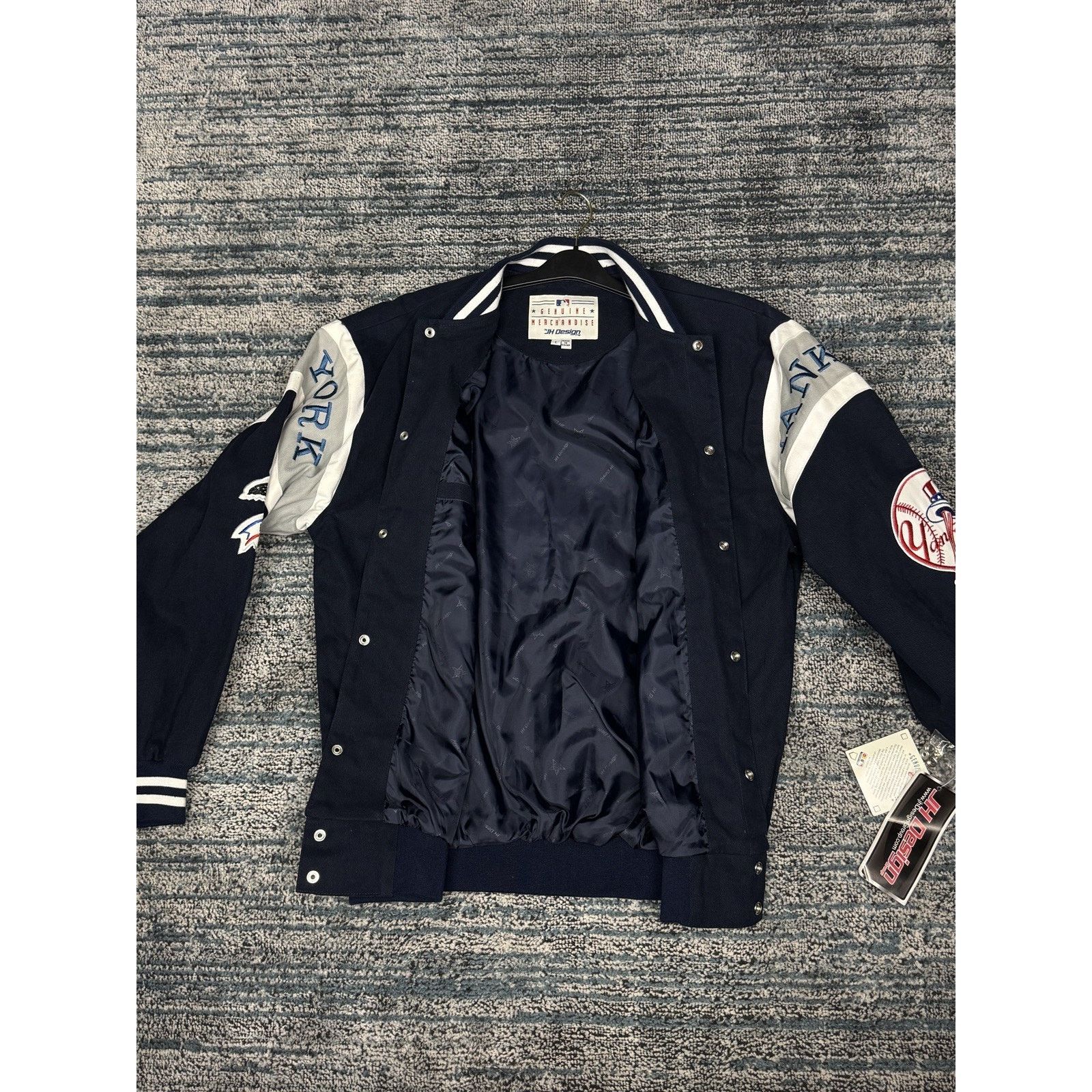 Vintage Vintage MLB Jeff Hamilton New York Yankees JH Jacket Size L Size US L / EU 52-54 / 3 - 4 Thumbnail
