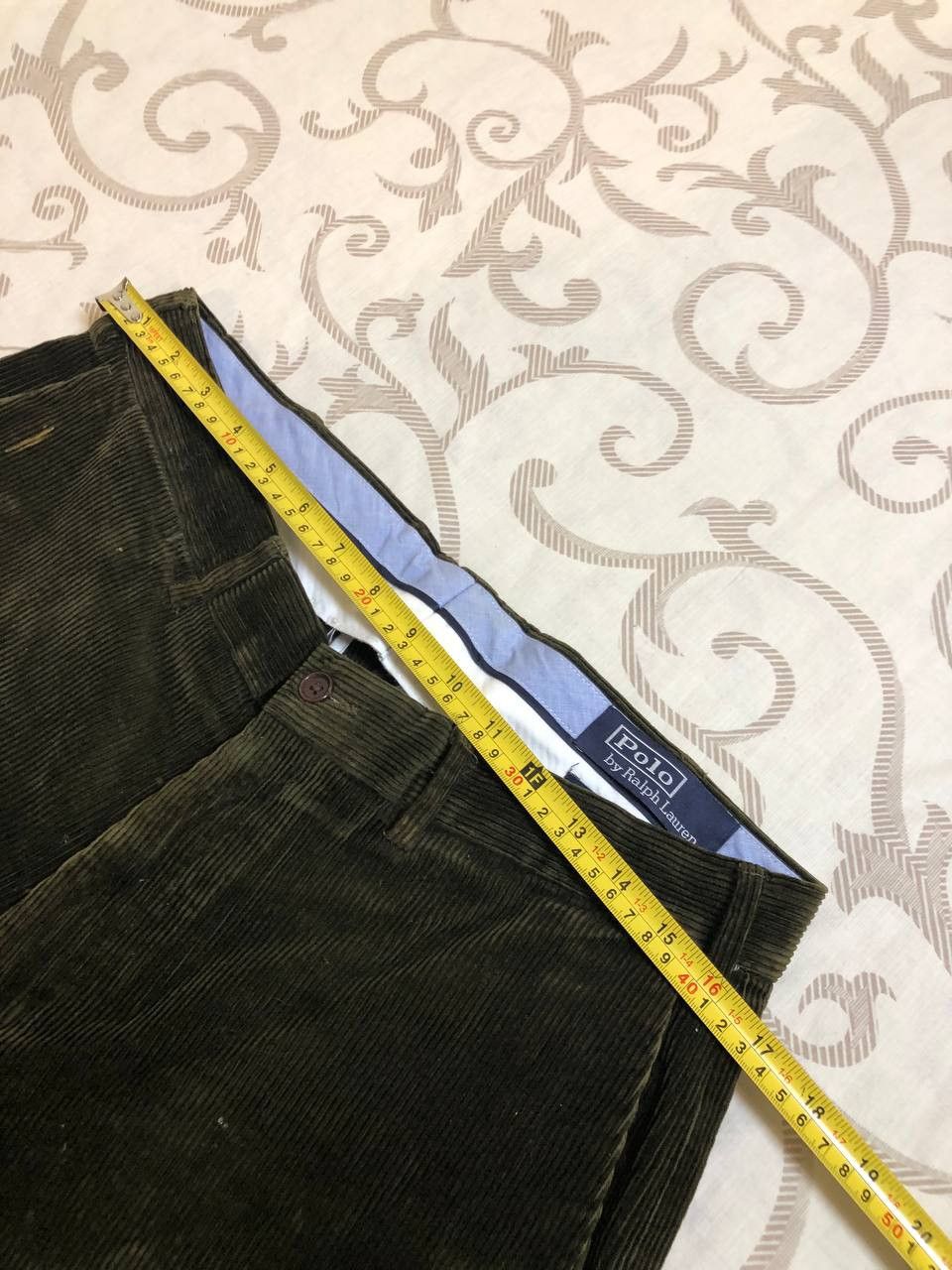 Polo Ralph Lauren Polo Ralph Lauren Corduroy distressed Pants Vintage Size US 34 / EU 50 - 14 Thumbnail