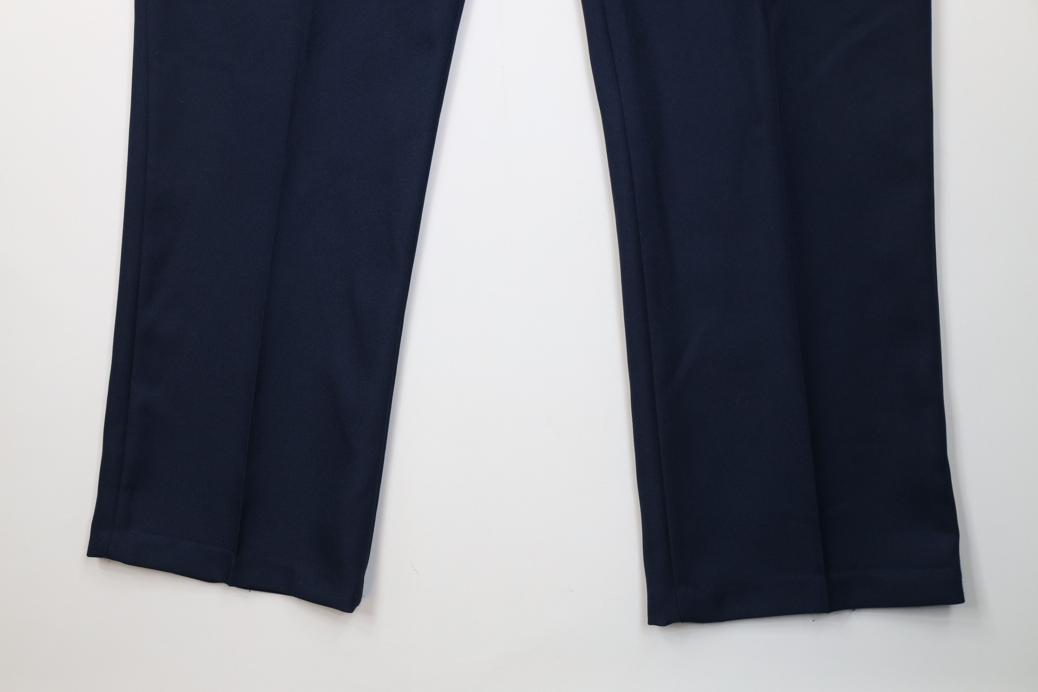 Vintage Vintage 70s Streetwear Knit Flared Wide Leg Chino Pants USA Size US 44 / EU 60 - 4 Thumbnail