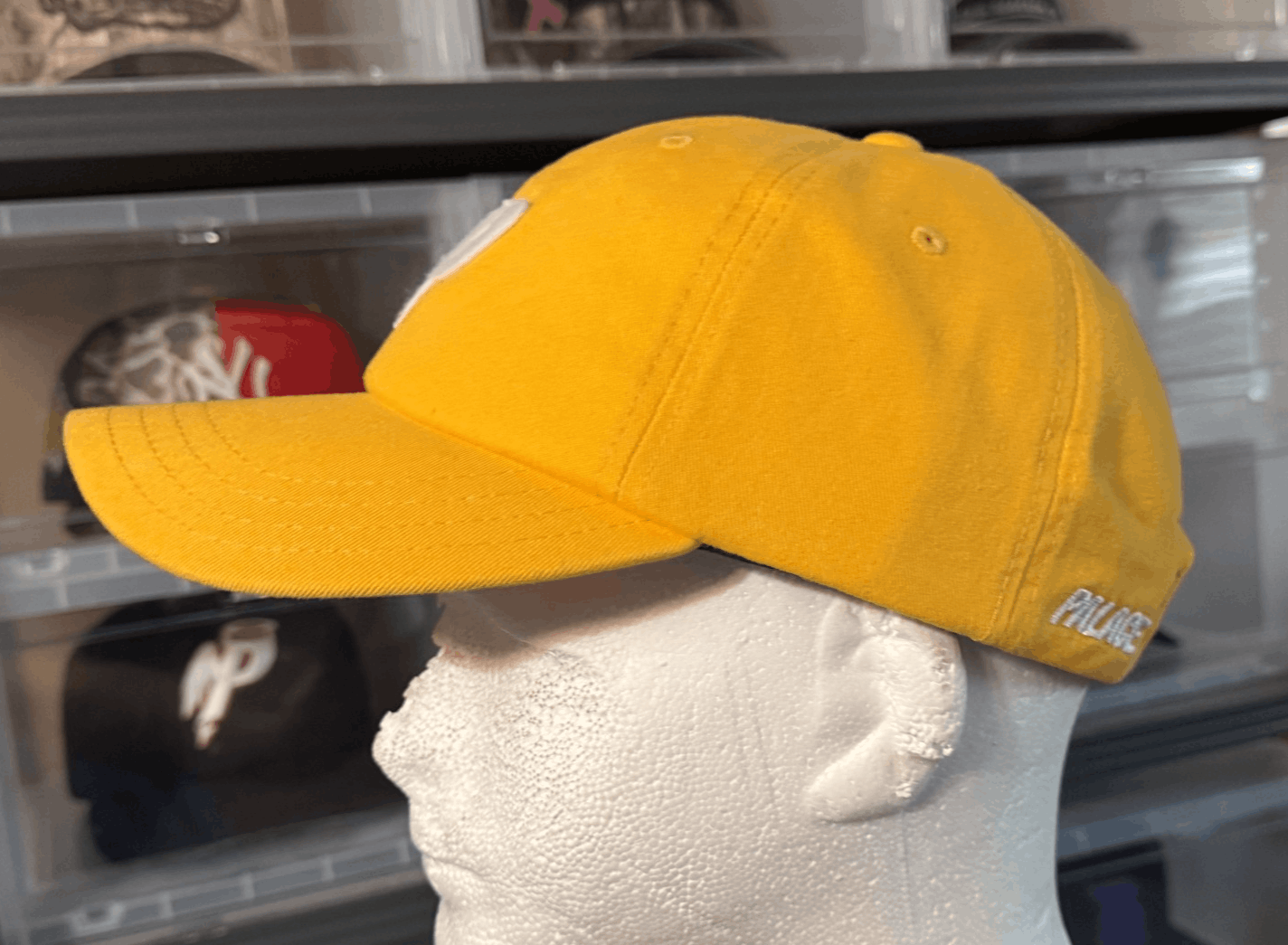 Palace Palace P 6 Panel Cap Nectarine Yellow AW16 Size ONE SIZE - 4 Thumbnail
