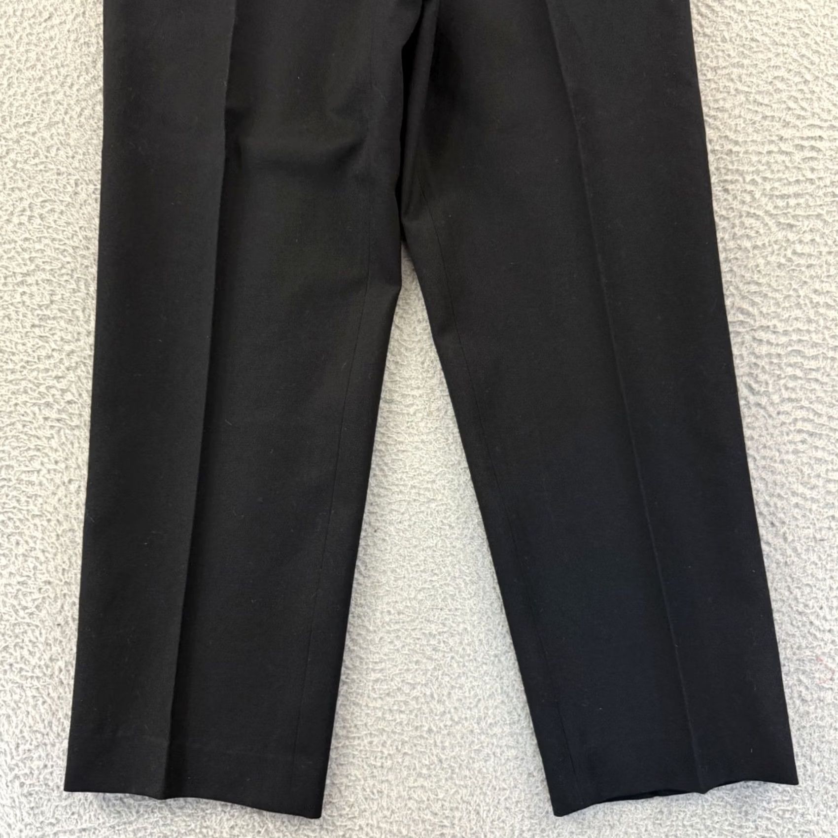 Vintage VINTAGE Rafaella Pants Women's 10 Black Wool 90s Pleated Straight NWT Trousers Black Wool Pants Rafaella Women 10 90s Size 32" / US 10 / IT 46 - 2 Thumbnail