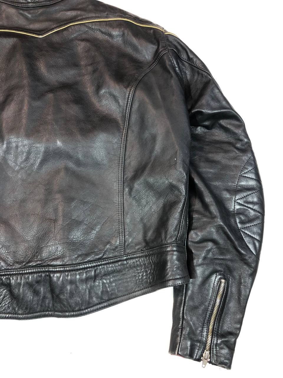 Other Leder Vintage Racing Moto Jacket Black Size US M / EU 48-50 / 2 - 8 Thumbnail