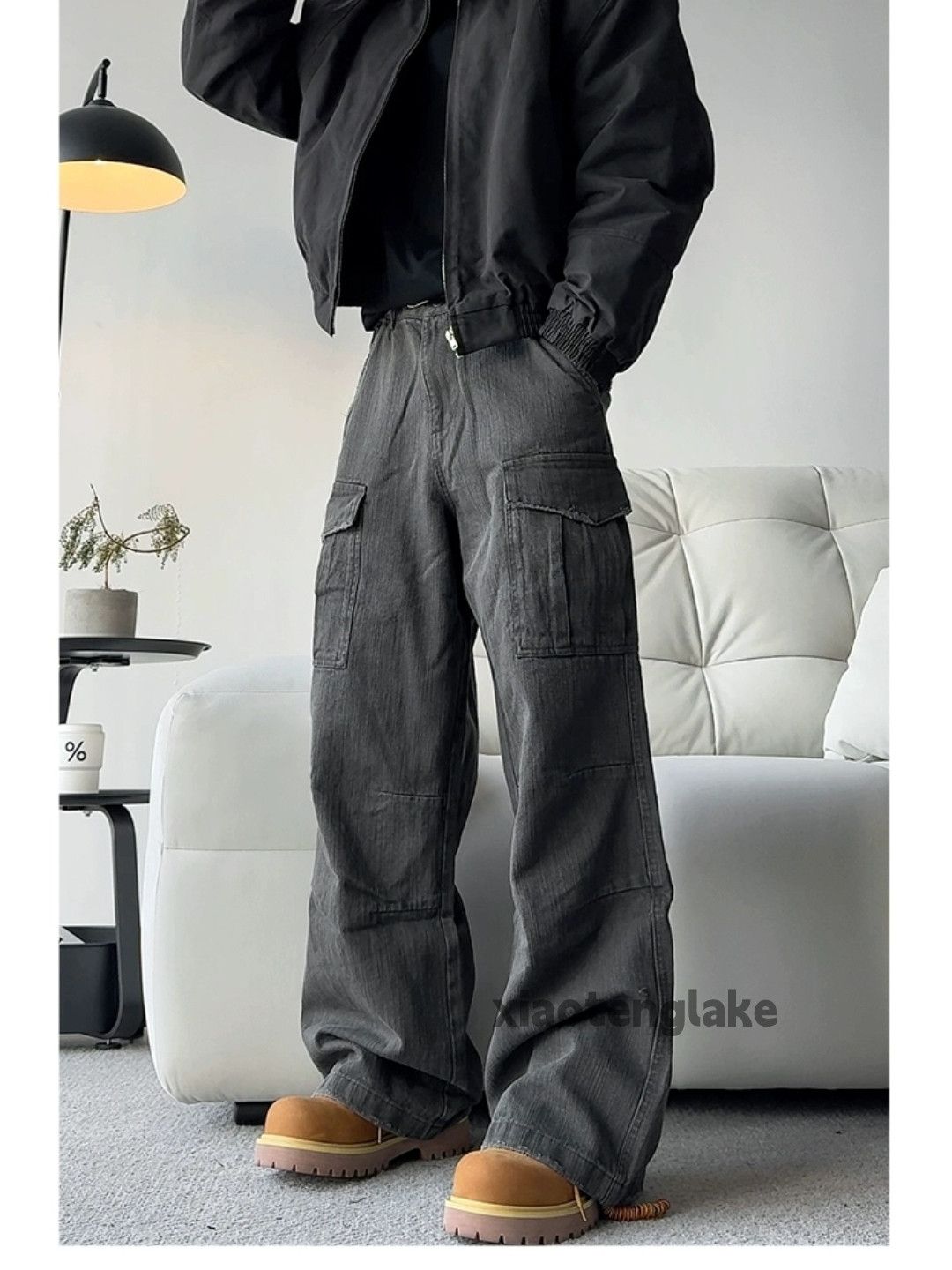 Designer × Japanese Brand × Vintage washed faded cleanfit utility military tactical cargo pants Size US 26 / EU 42 - 2 Thumbnail
