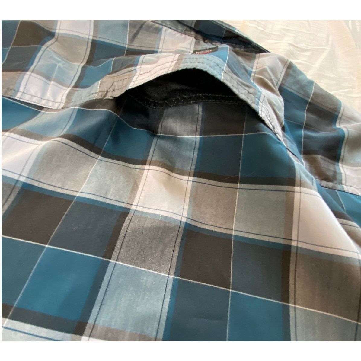 Wrangler NWT Wrangler ATG All Terrain Gear Vented Blue Plaid Shirt, M Size US M / EU 48-50 / 2 - 6 Thumbnail