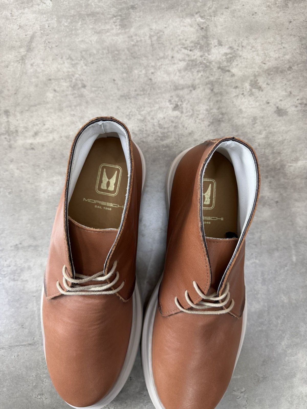 Moreschi Moreschi Leather Desert Boots Brown Size 41 Size US 8 / EU 41 - 9 Thumbnail