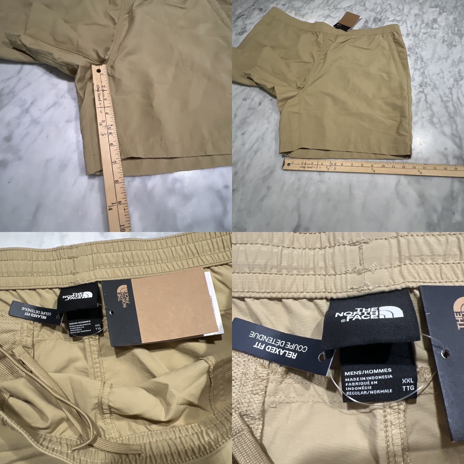 The North Face The North Face Shorts Men’s 2XL Pull On Adventure Khaki Stone Active Hiking NWT Size US 39 - 8 Thumbnail
