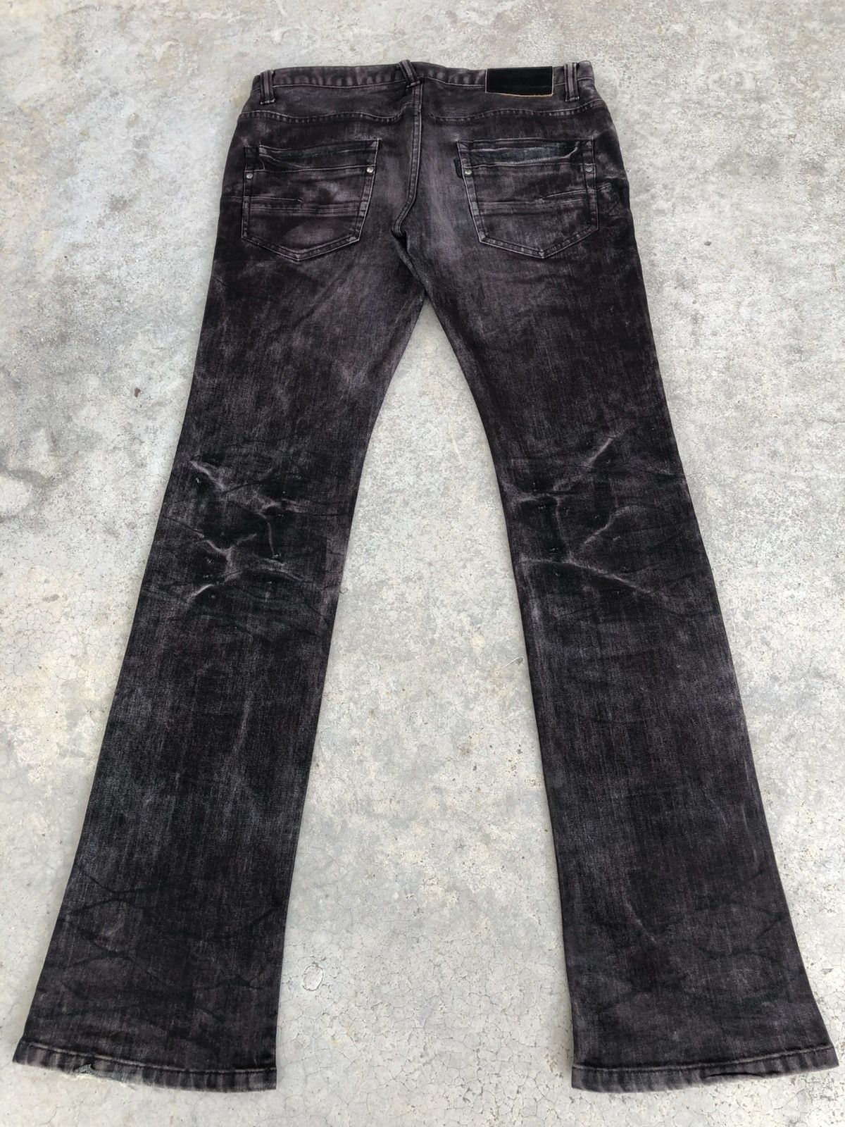 Tornado Mart Japanese Tornado Mart Flared Jeans Distressed Jeans Size US 33 - 1 Thumbnail