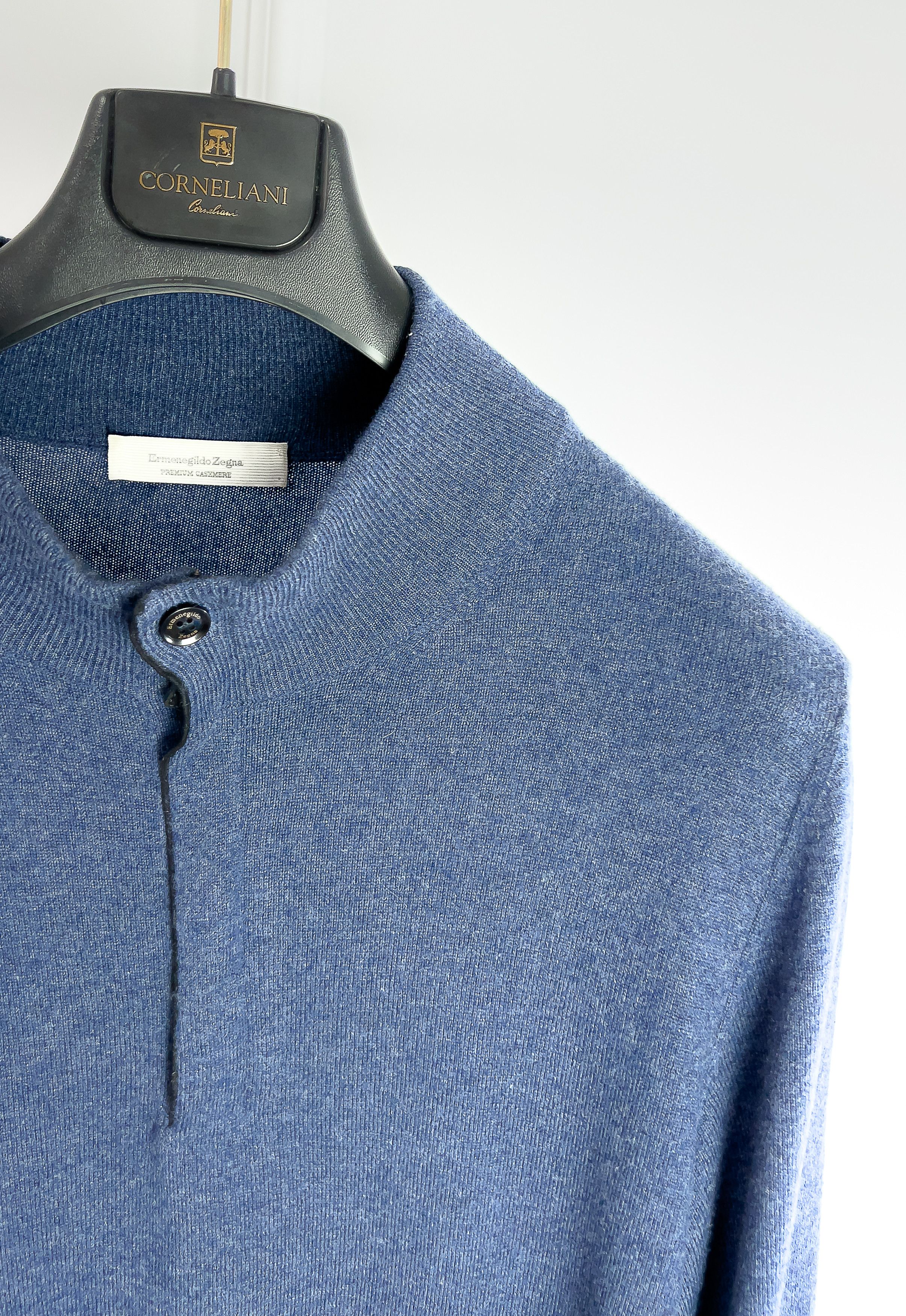 Ermenegildo Zegna Men's cashmere sweater Ermenegildo Zegna Size US XL / EU 56 / 4 - 2 Thumbnail